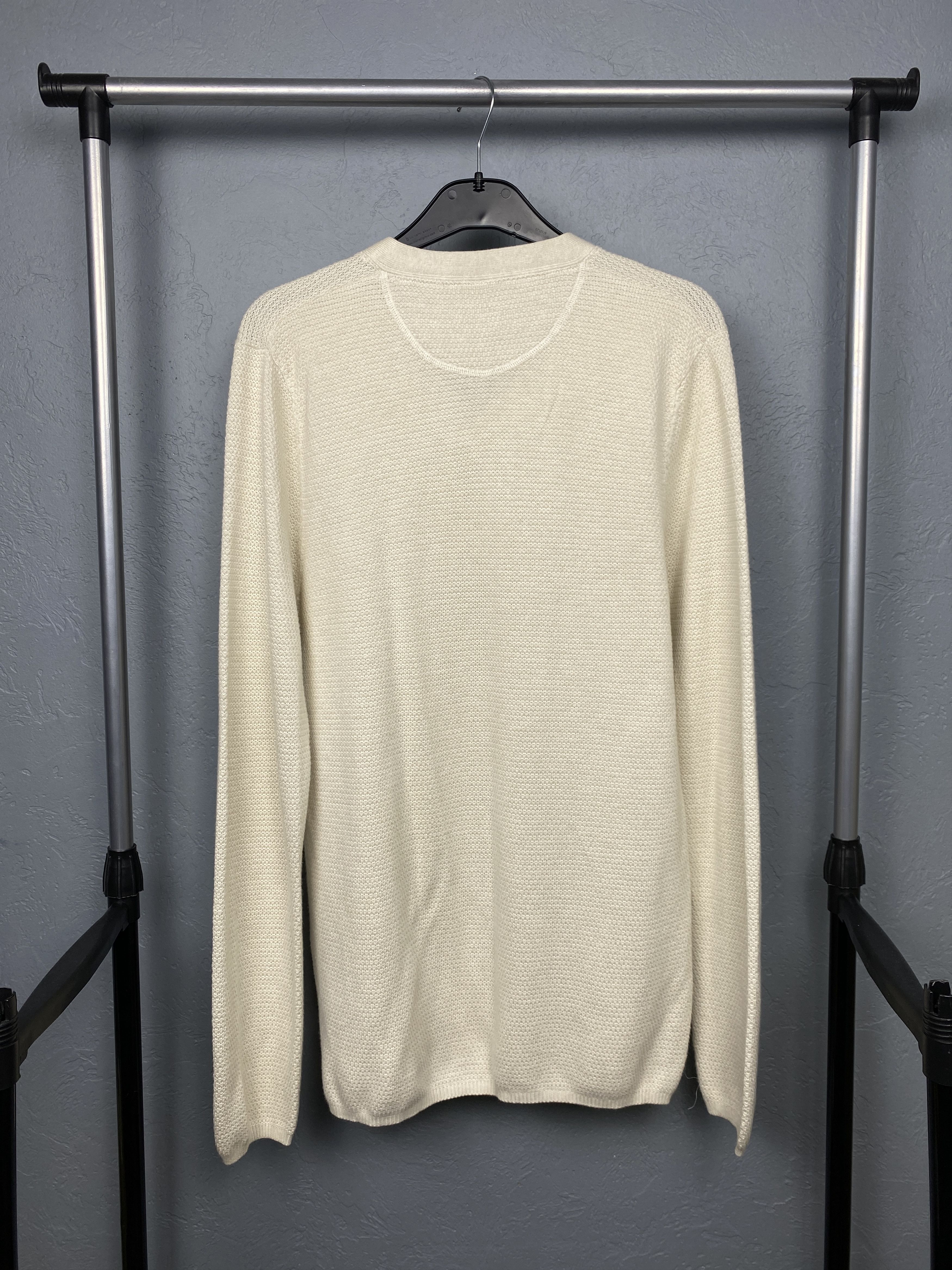 Reiss Reiss Vintage Mens Knit V-Neck Sweater Jumper Size US L / EU 52-54 / 3 - 5 Thumbnail