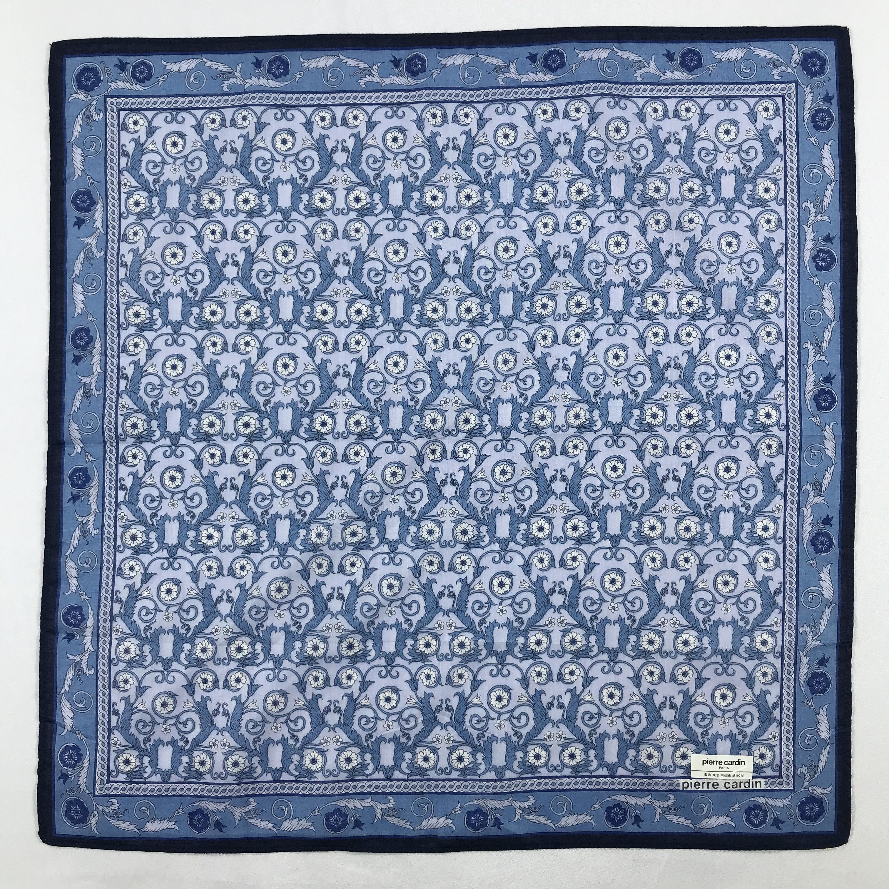 Pierre Cardin × Vintage Pierre Cardin Bandana / Handkerchief / Neckerchief - S2459 Size ONE SIZE - 1 Thumbnail