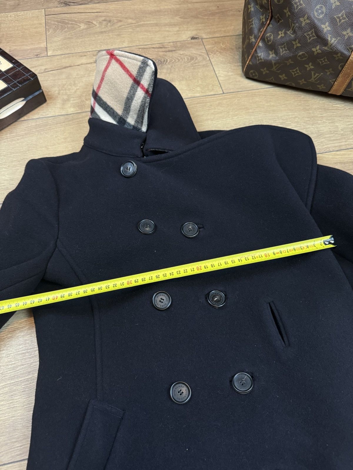 Burberry Wool coat trench Burberry original streetwear luxury item Size XS / US 0-2 / IT 36-38 - 6 Thumbnail