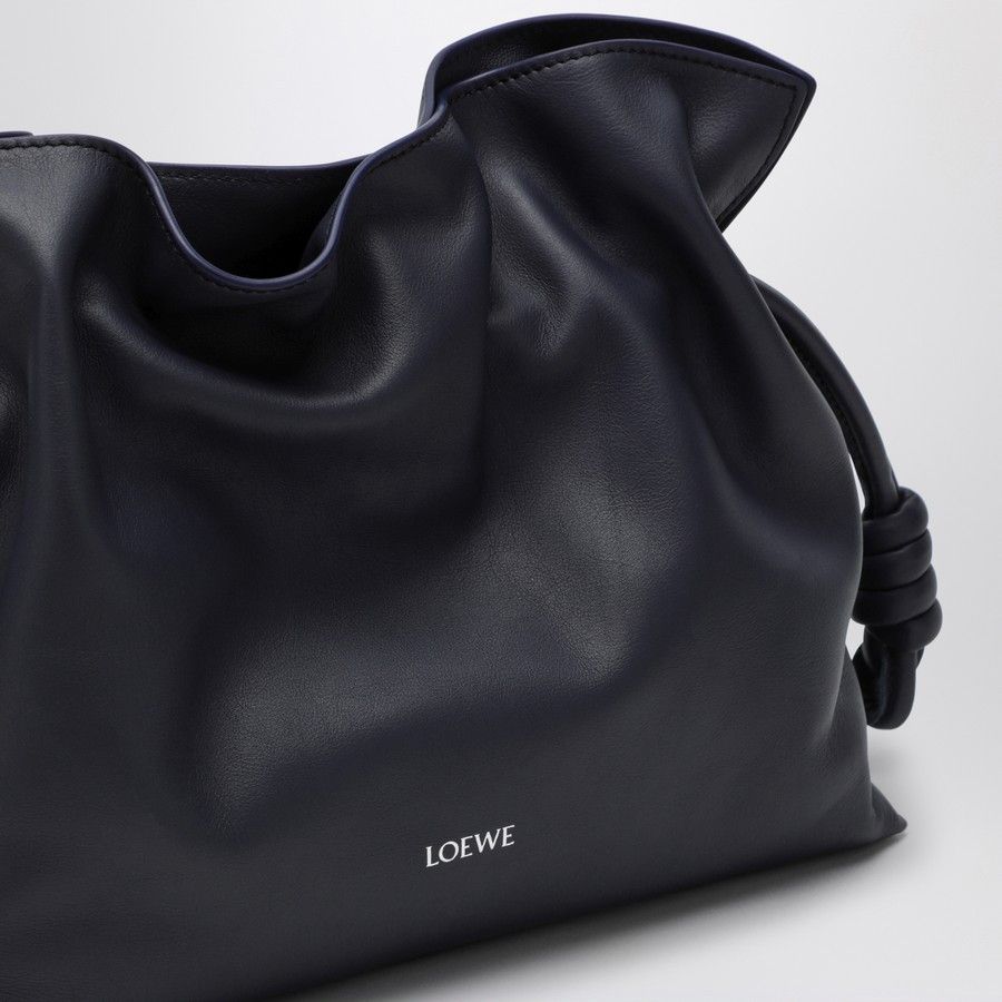 Loewe o1d2blof0824 Size: OS / Medium Flamenco Clutch in Dark Blue Size ONE SIZE - 5 Thumbnail