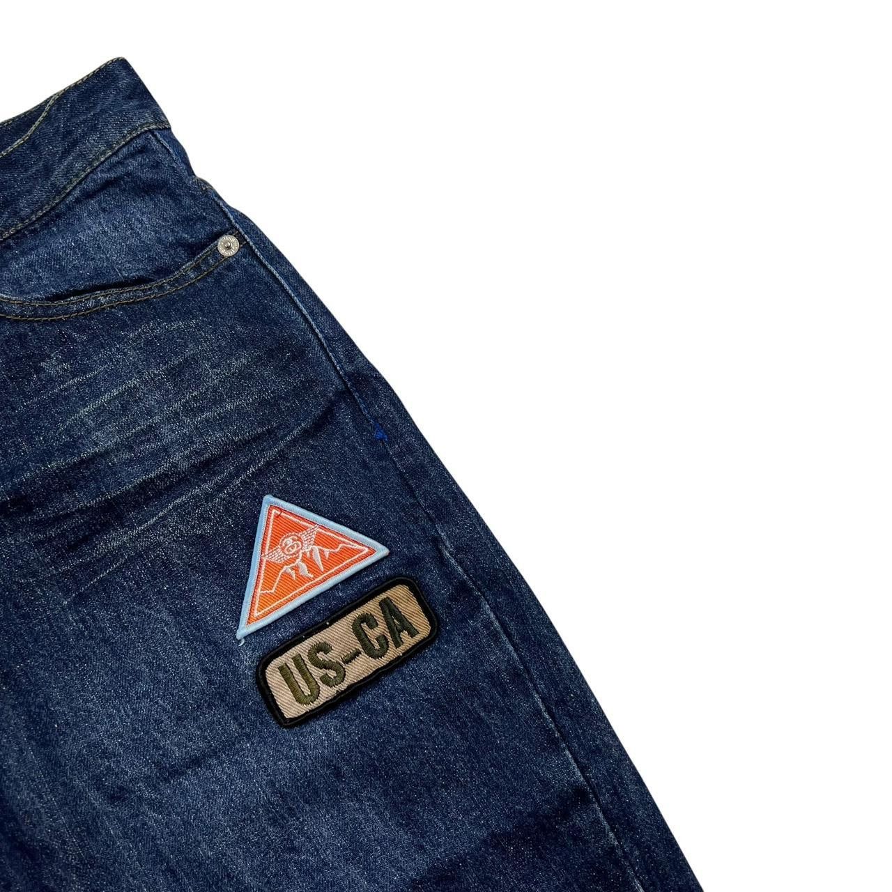 Stussy Vintage Stussy Embroidered Patch Denim Shorts Jorts Waist 32 Size US 32 / EU 48 - 6 Thumbnail