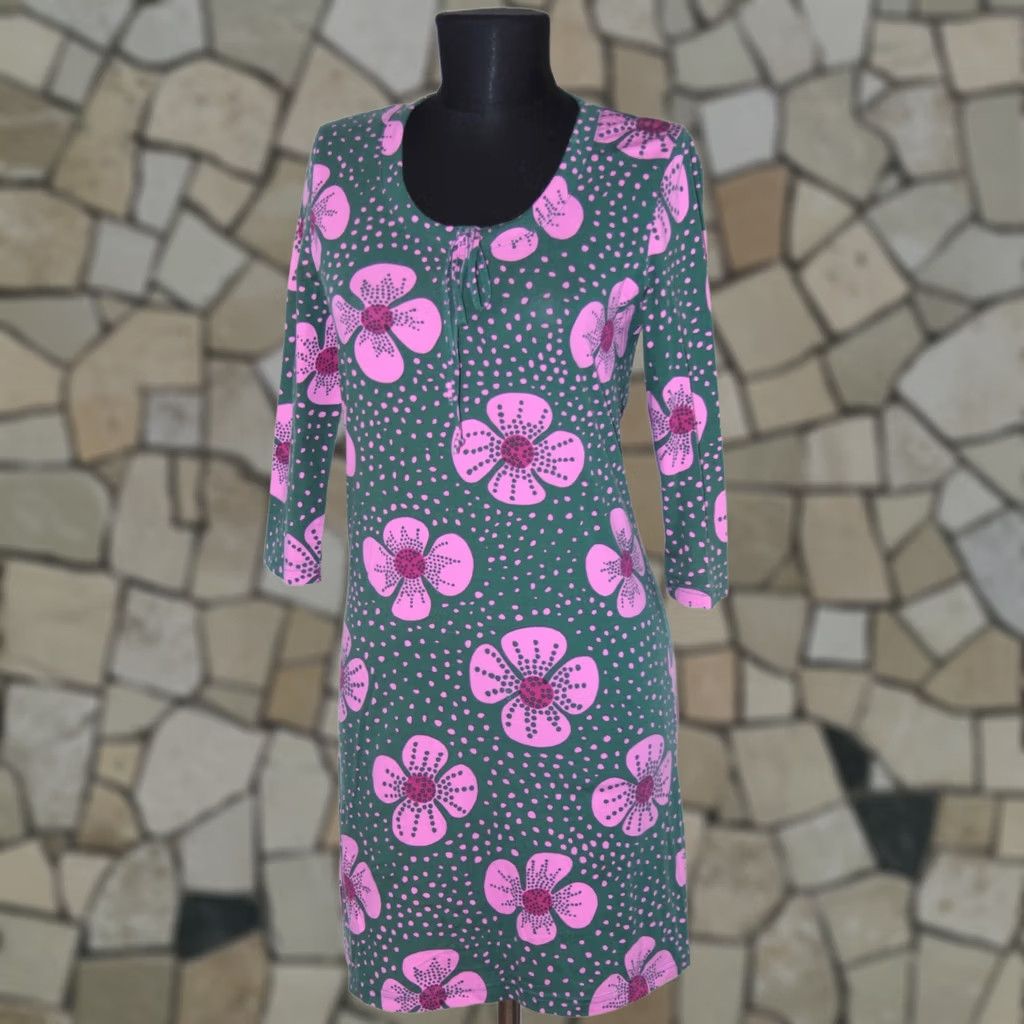Marimekko Marimekko floral dress Womens Size S Green Size S / US 4 / IT 40 - 1 Thumbnail