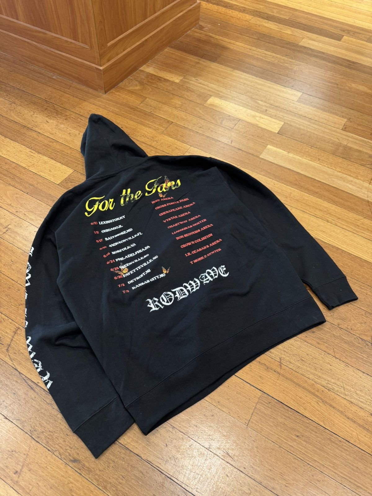 Rap Tees Rod Wave Tour Hoodie Size US XL / EU 56 / 4 - 5 Thumbnail