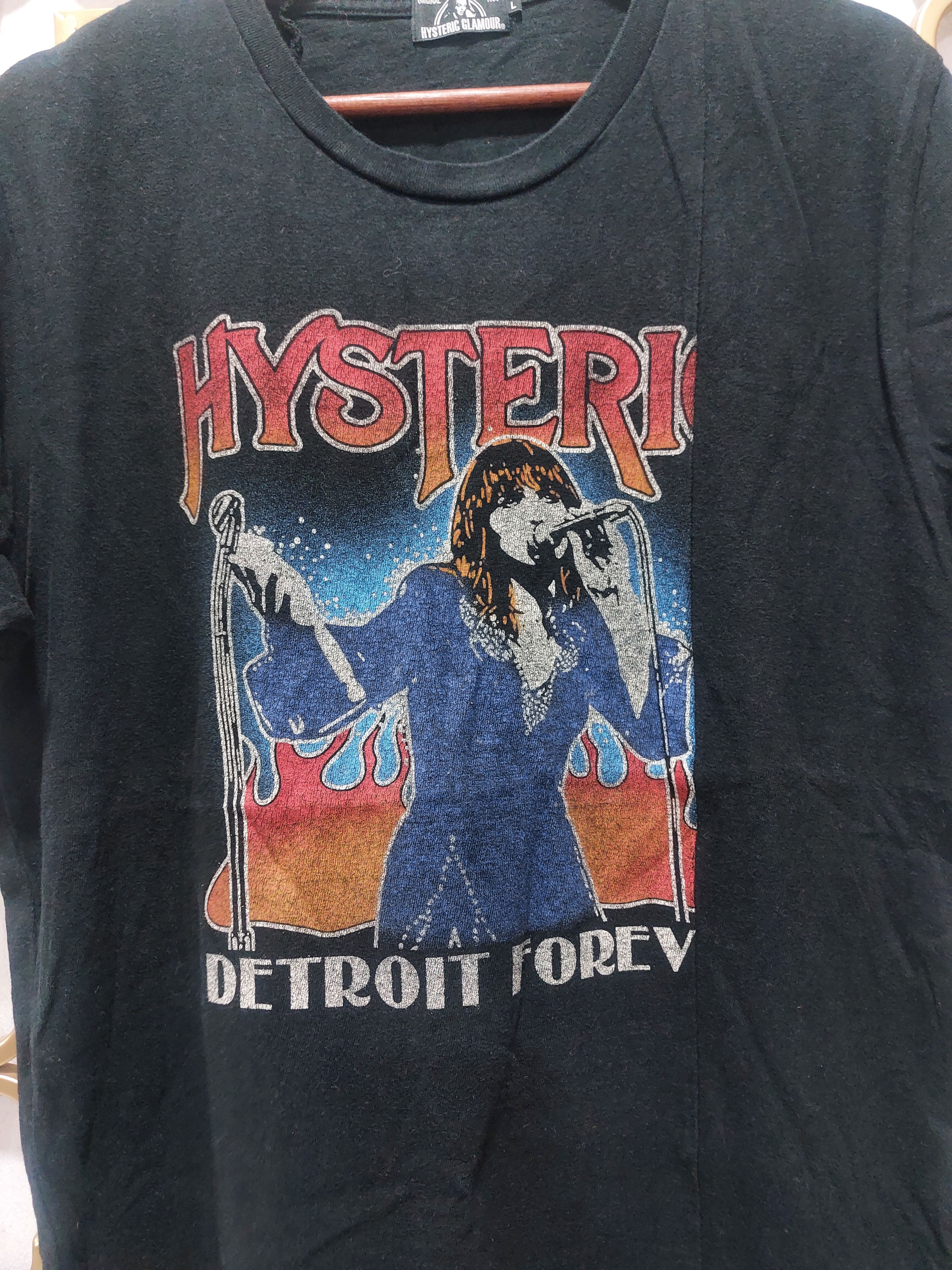 Hysteric Glamour Y2K HYSTERIC GLAMOUR DETROIT FOREVER TEE Size US M / EU 48-50 / 2 - 3 Thumbnail