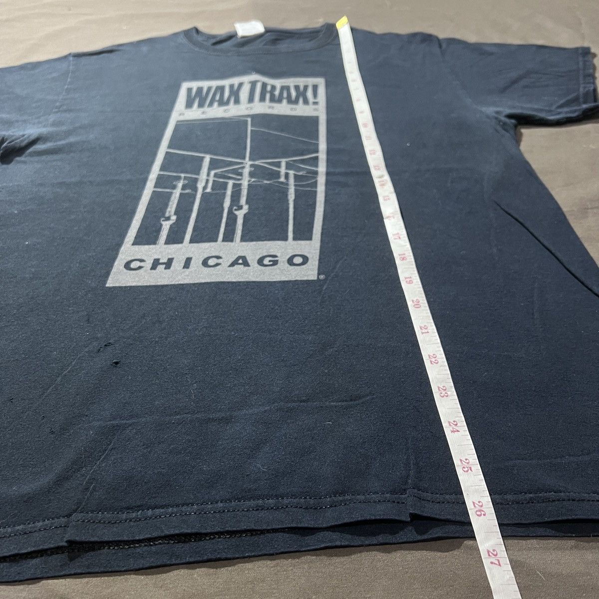 Band Tees Vintage Y2K Wax Trax! Industrial Electronic Tee Faded Size US M / EU 48-50 / 2 - 9 Thumbnail