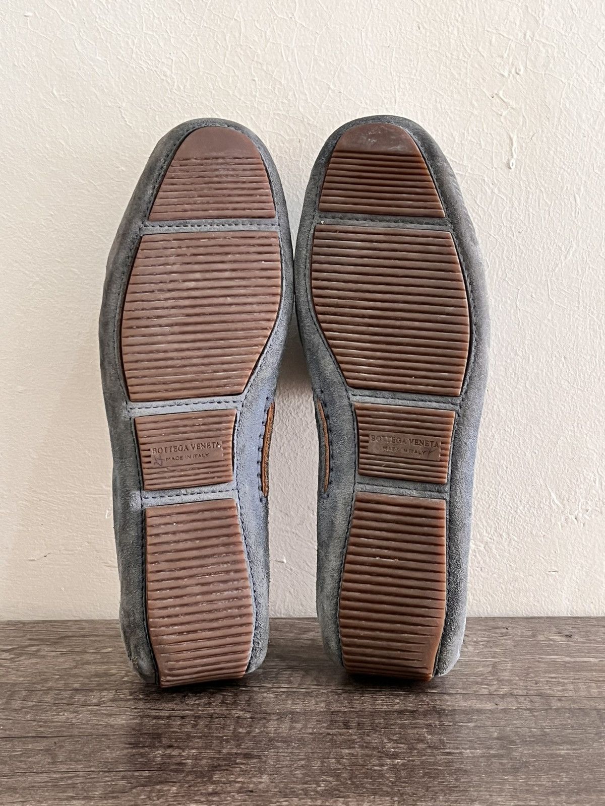 Bottega Veneta Intrecciato Driving Leather Loafers Size US 11 / EU 44 - 9 Thumbnail