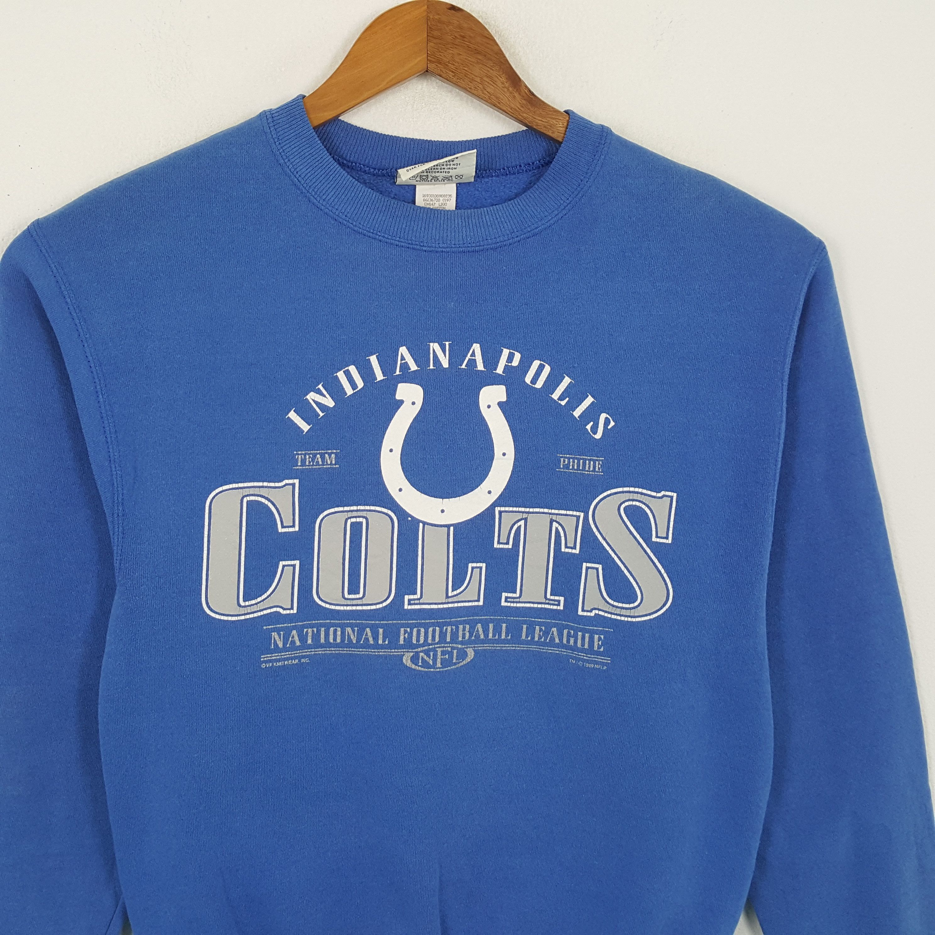 NFL × Vintage Vintage INDIANA POLIS COLTS American Football NFL Swaetshirt Size US S / EU 44-46 / 1 - 2 Thumbnail