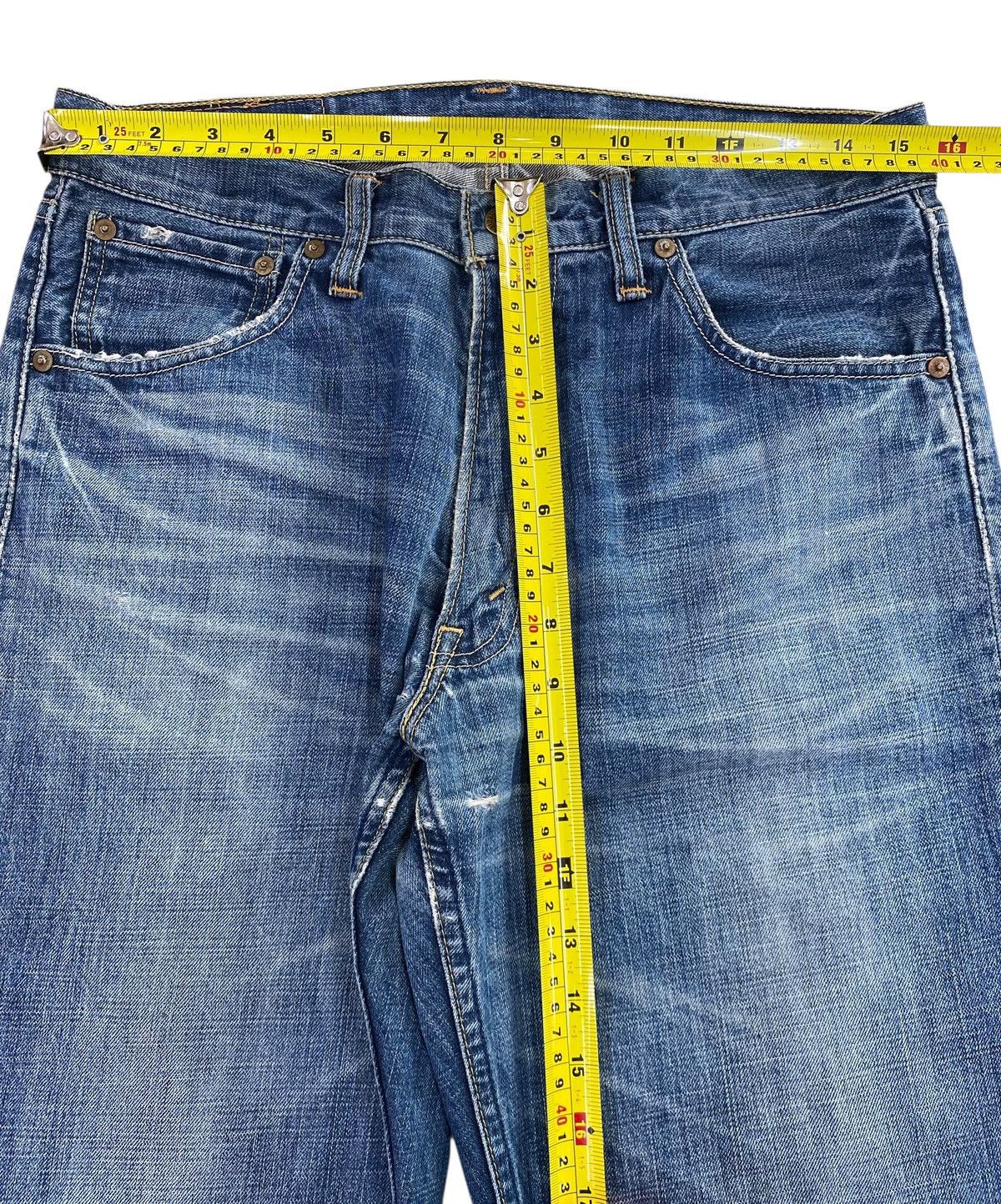 Levi's Levi’s Light Wash Whiskered Style Straight Leg Jeans Size US 31 - 5 Thumbnail