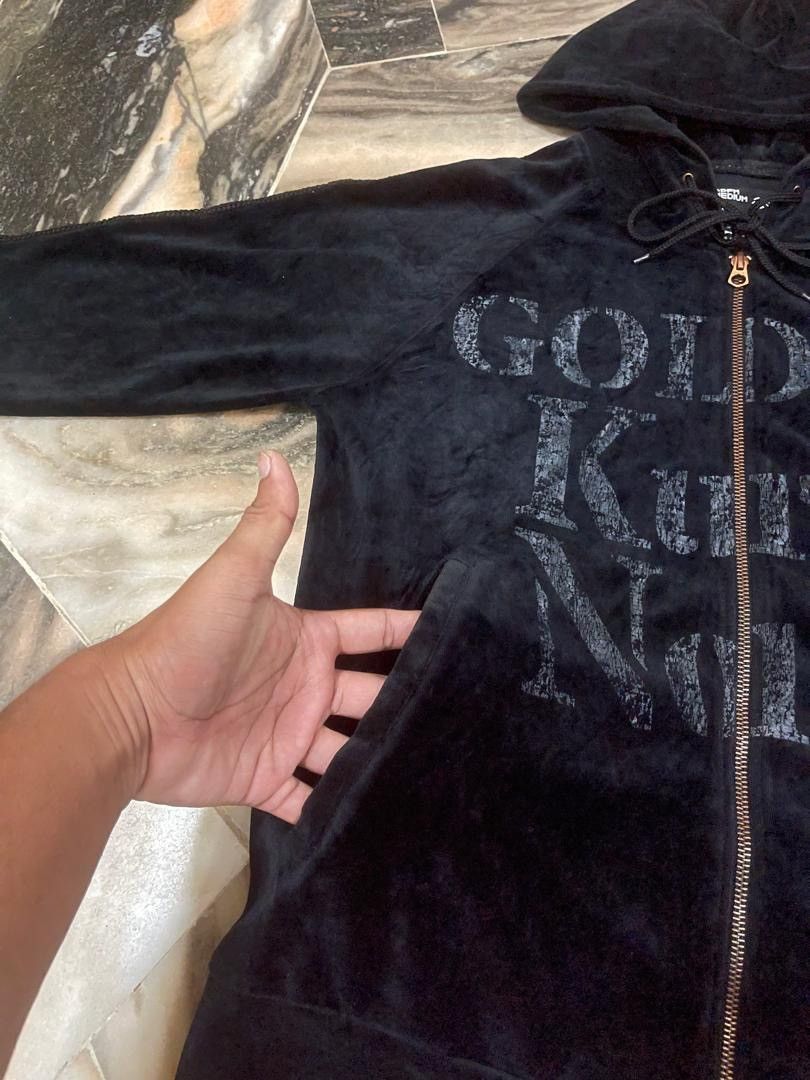 PPFM PPFM Detroit Golden Kurt’s Noise Velvet Hoodie Size US M / EU 48-50 / 2 - 6 Thumbnail