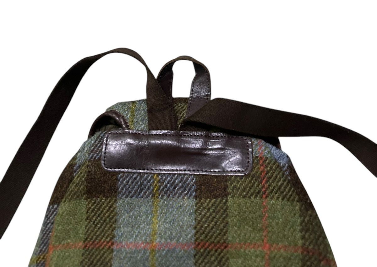 Harris Tweed Art-direct wool harris tweed tartan small backpacks Size ONE SIZE - 4 Thumbnail