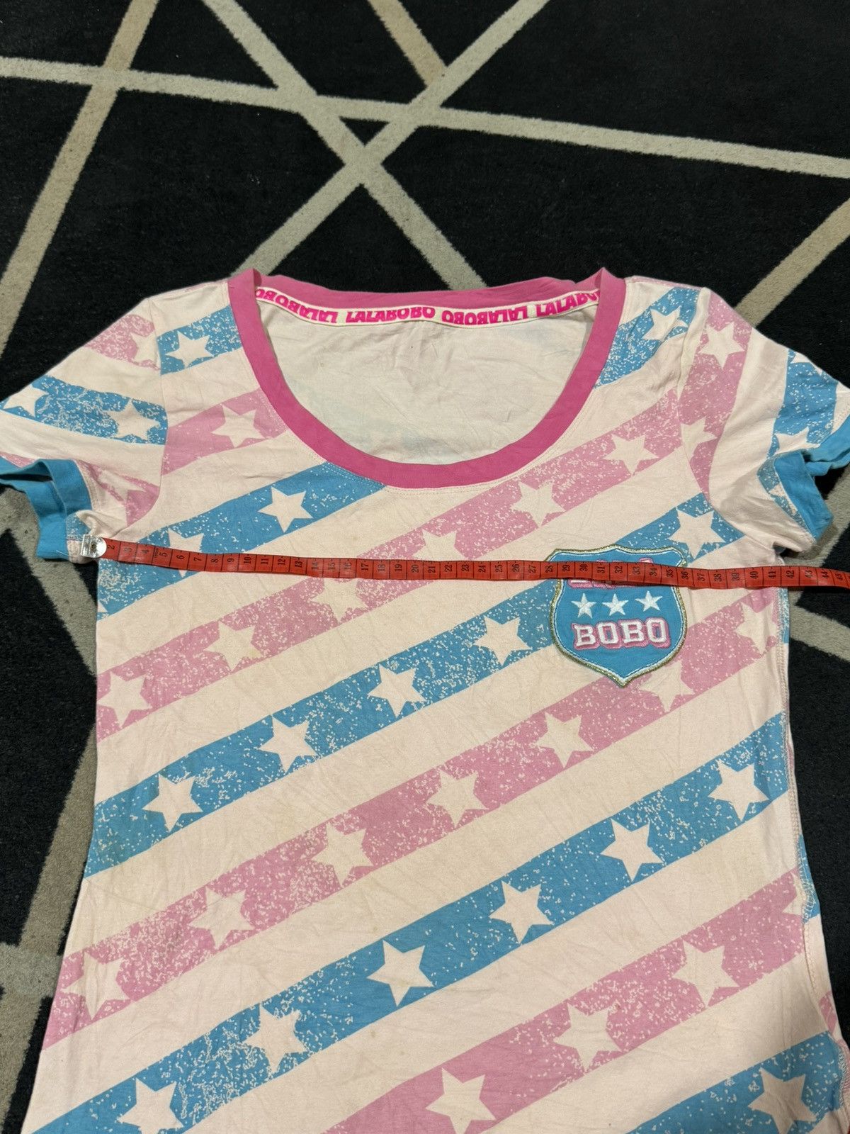 Angel Blue 2000s Lala Bobo Tees Hysteric Styled Size S / US 4 / IT 40 - 5 Thumbnail