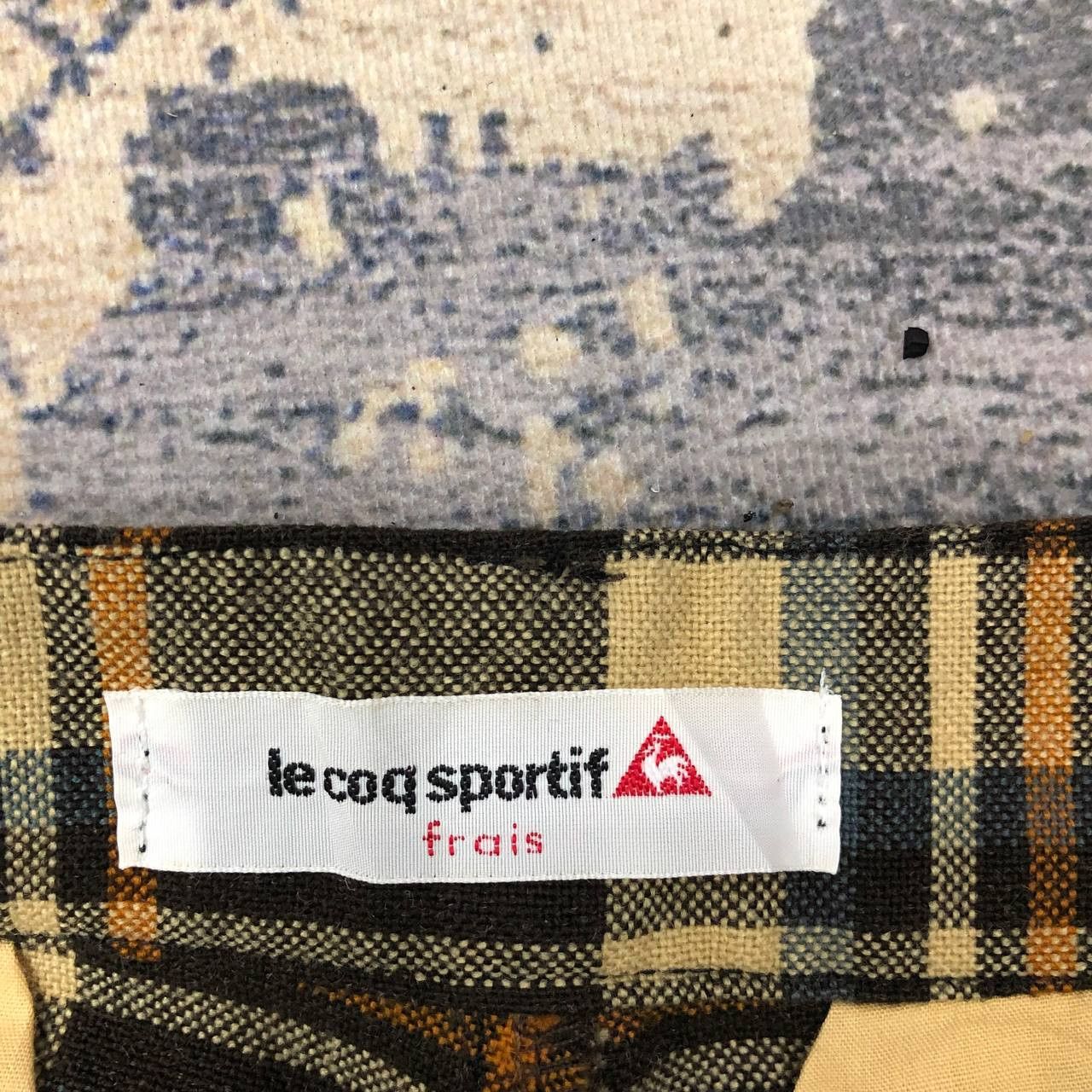 Japanese Brand × Le Coq Sportif P260 LE COQ SPORTIF X FRAIS TARTAN CARGO PANTS Size 28" / US 6 / IT 42 - 5 Thumbnail