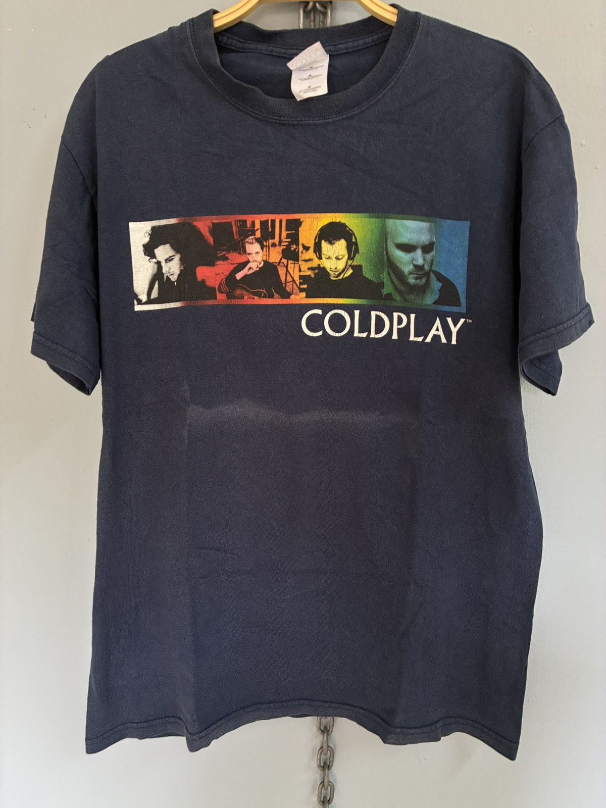 Band Tees Vintage Y2K Coldplay tour band t shirt Size US M / EU 48-50 / 2 - 3 Thumbnail