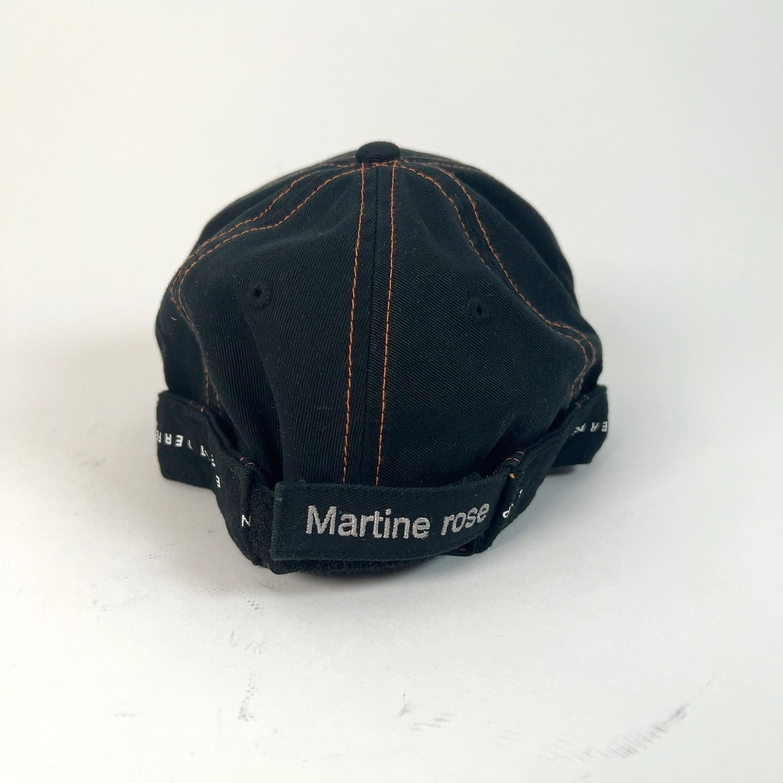 Martine Rose Martine Rose 'Local Hero' Roll Back Graphic Hat Size ONE SIZE - 5 Thumbnail