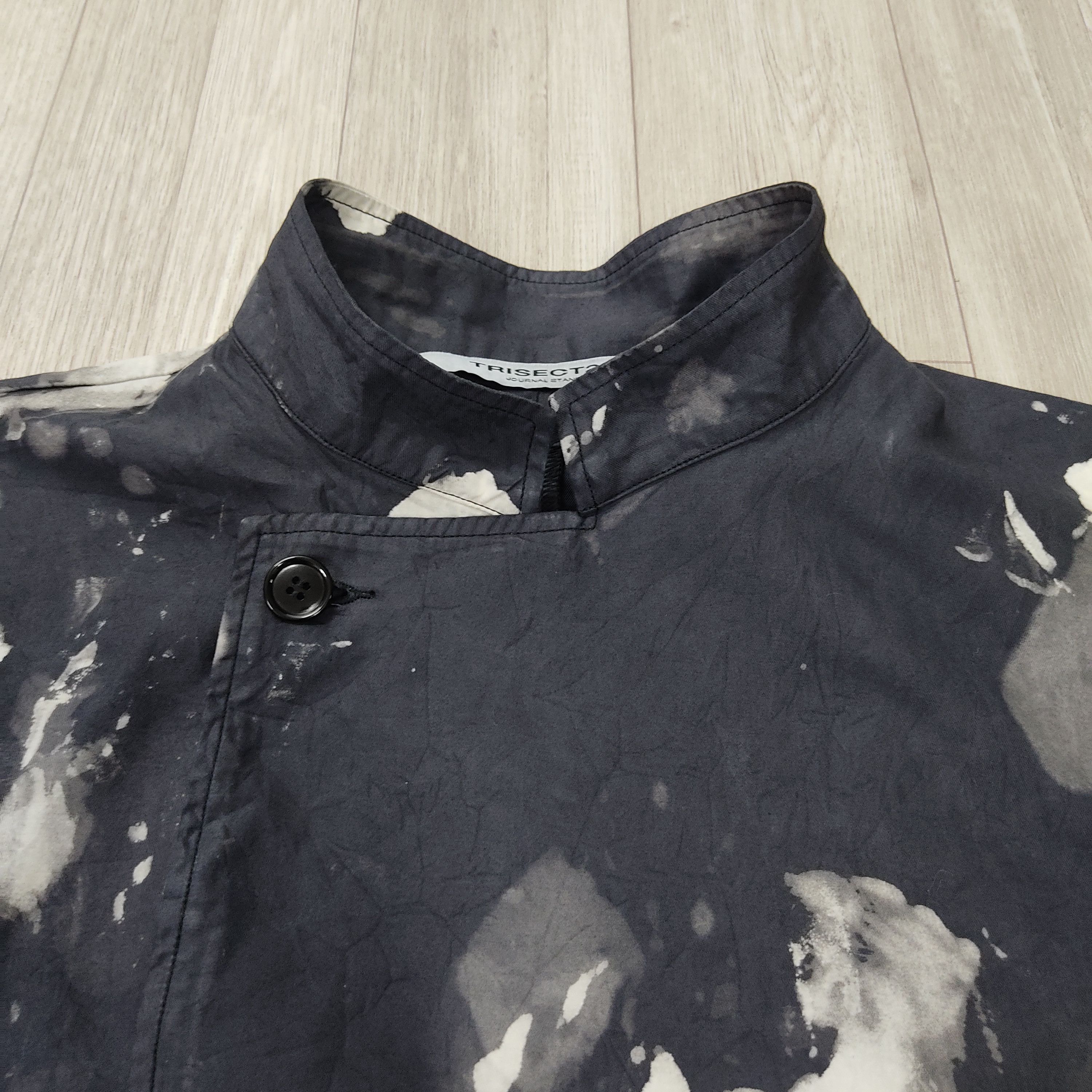 Japanese Brand JOURNAL STANDARD TRISECT 2 Tie-dyed Paint Junk Cook Jacket Size US L / EU 52-54 / 3 - 7 Thumbnail