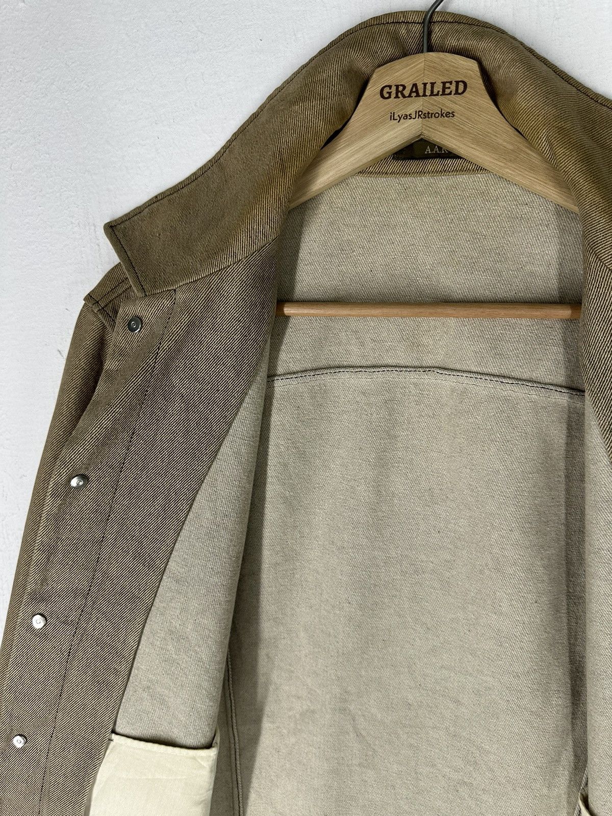 Yohji Yamamoto Vintage A.A.R Yohji Design Studio Denim Jacket Size US L / EU 52-54 / 3 - 10 Thumbnail