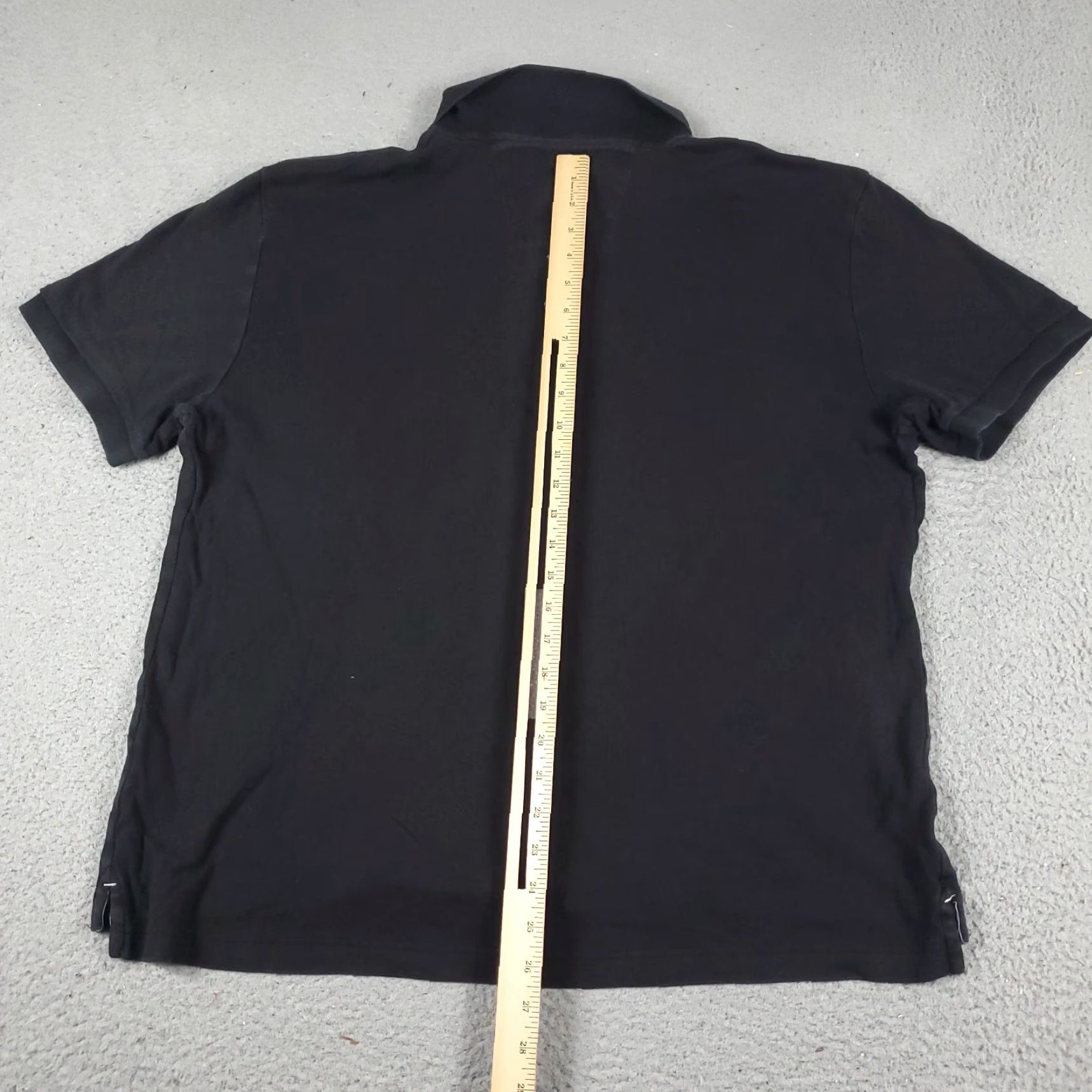 Nautica Nautica Polo Shirt Adult Men's XL Black Solid Short Sleeve Casual Activewear Size US XL / EU 56 / 4 - 4 Thumbnail
