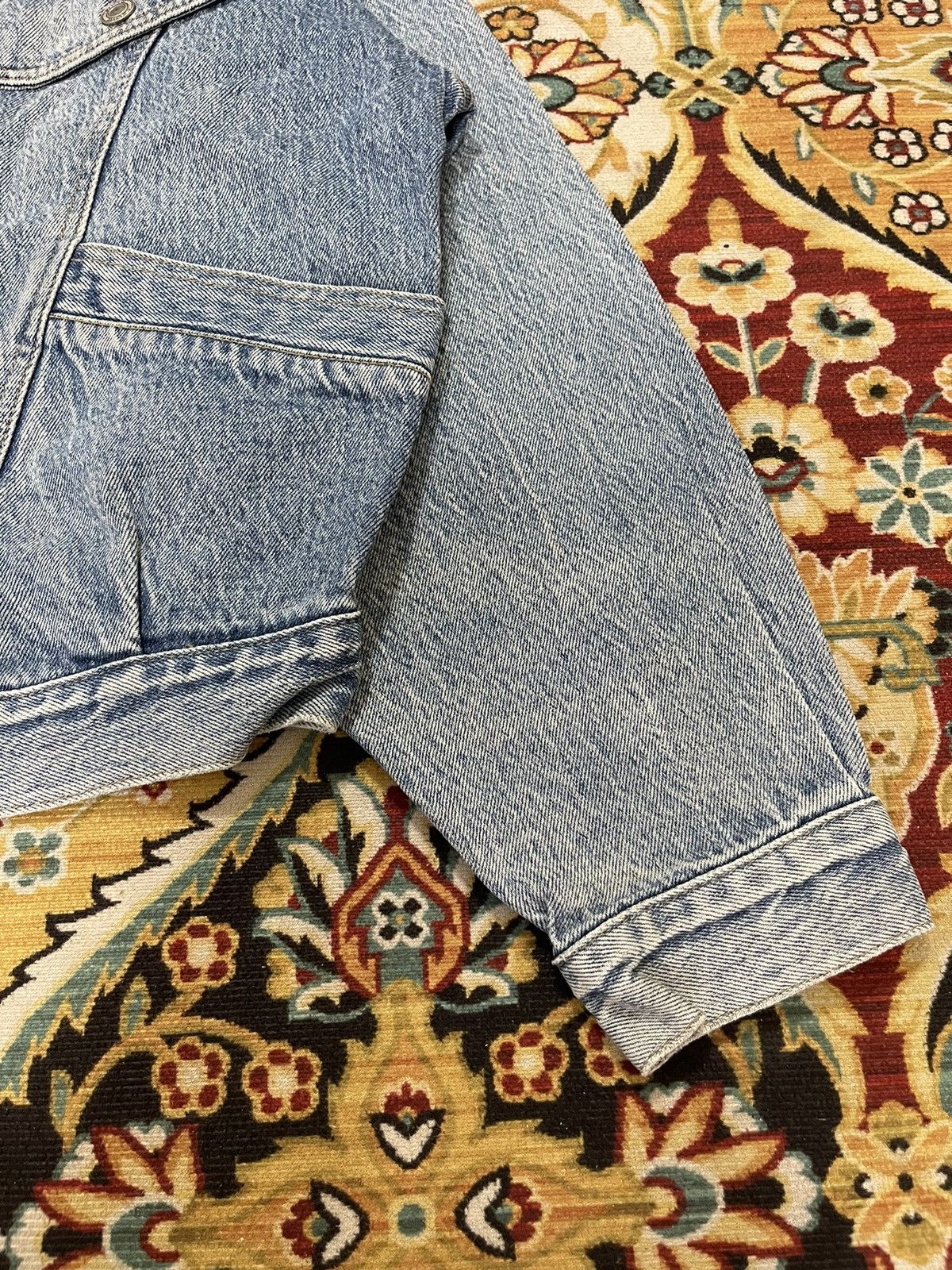 Vintage Bj Spirit Trucker Distressed Denim Vintage Jacket Size US M / EU 48-50 / 2 - 5 Thumbnail
