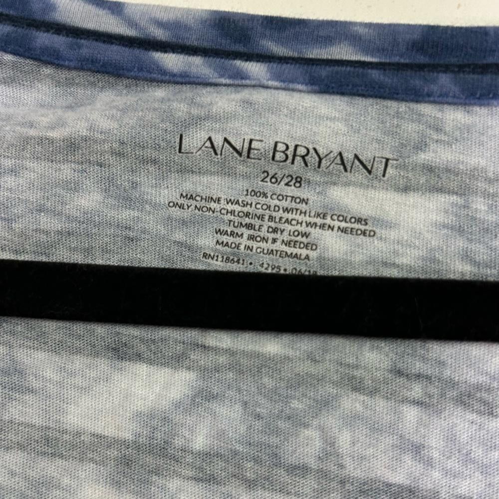 Designer Lane Bryant l Striped V Neck Casual Top 26/28/4x Size M / US 6-8 / IT 42-44 - 7 Thumbnail