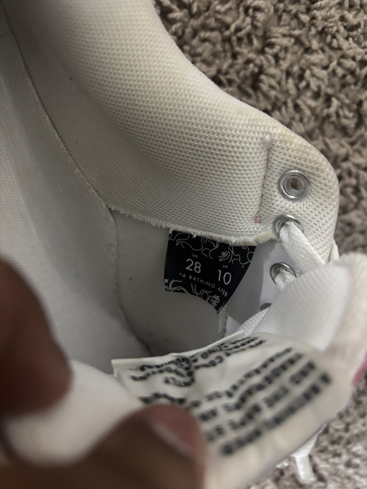 Bape ABC CAMO BAPESTA Size US 10 / EU 43 - 7 Thumbnail