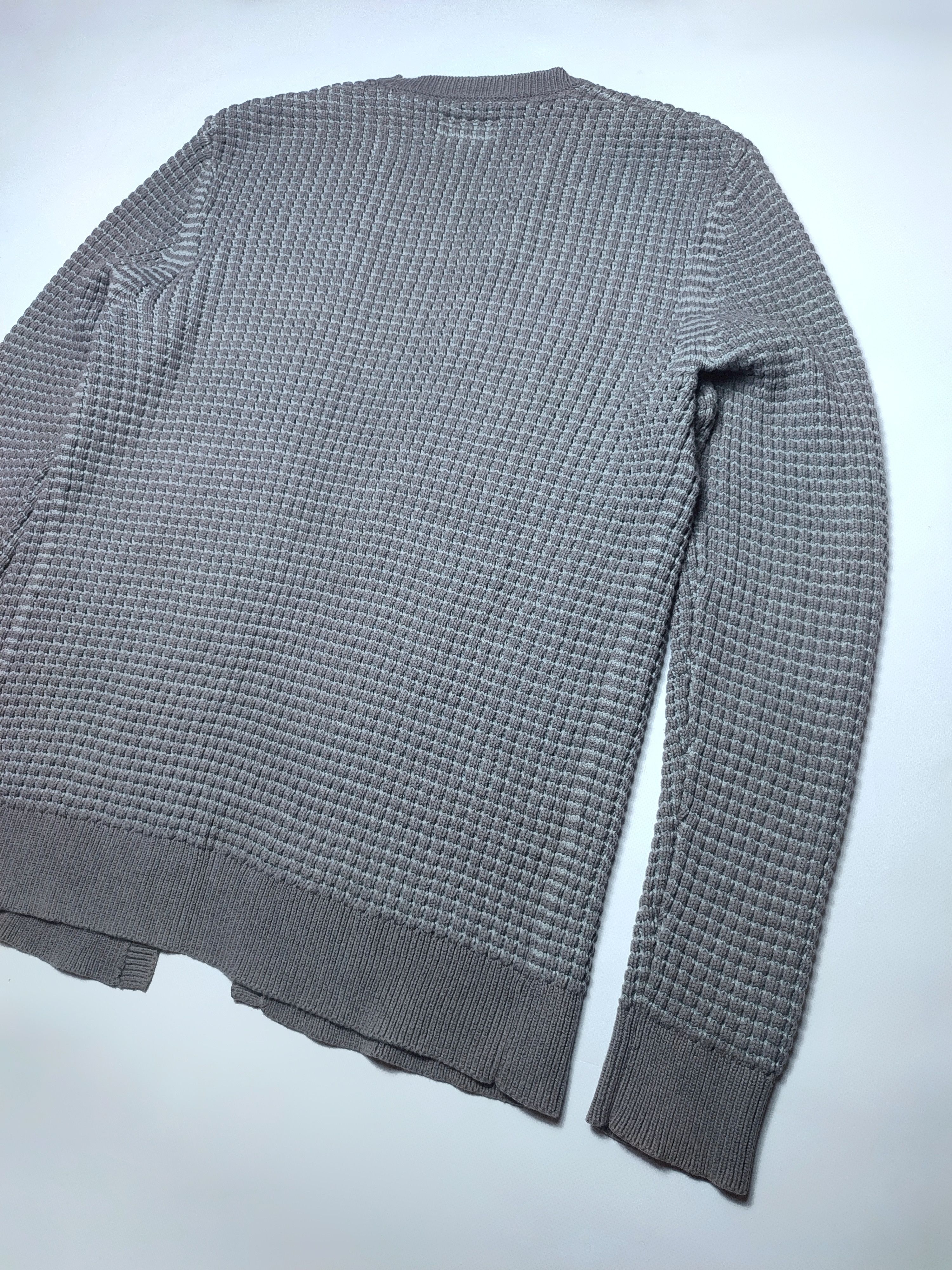Allsaints Allsaints Eydon Open Waffle Heavy Cardigan Size US L / EU 52-54 / 3 - 16 Thumbnail