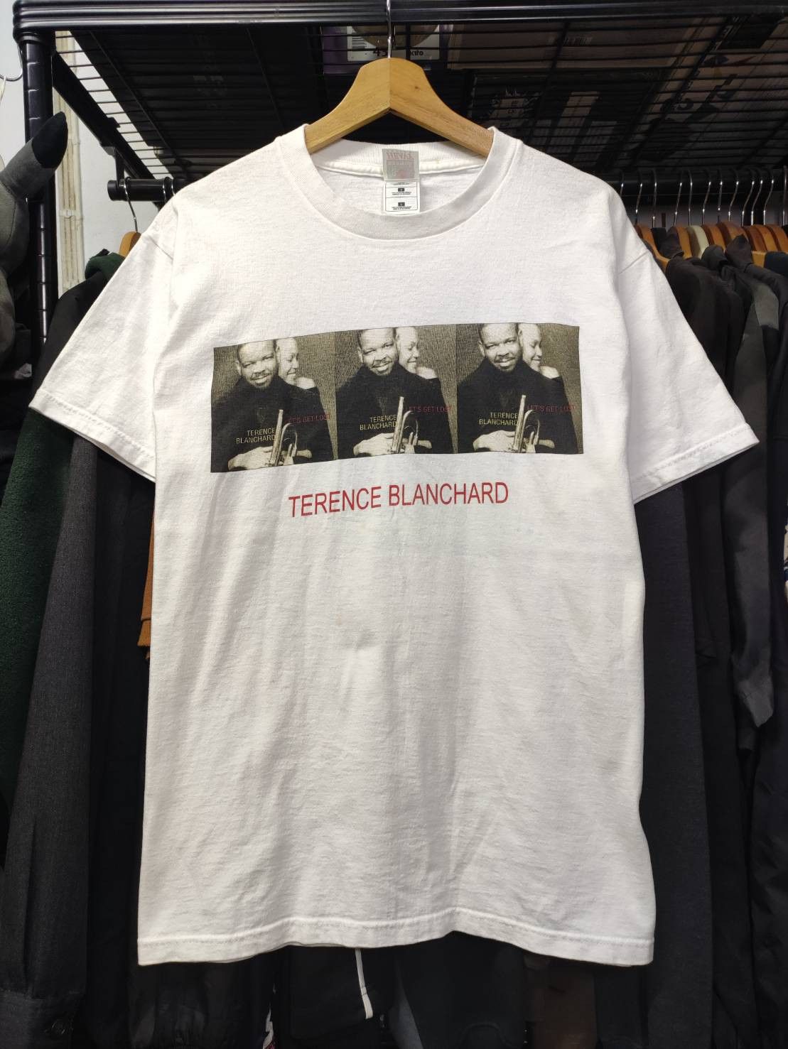Band Tees Vtg 00's Terence Blanchard " Let's Get Lost " Album Promo Size US L / EU 52-54 / 3 - 3 Thumbnail