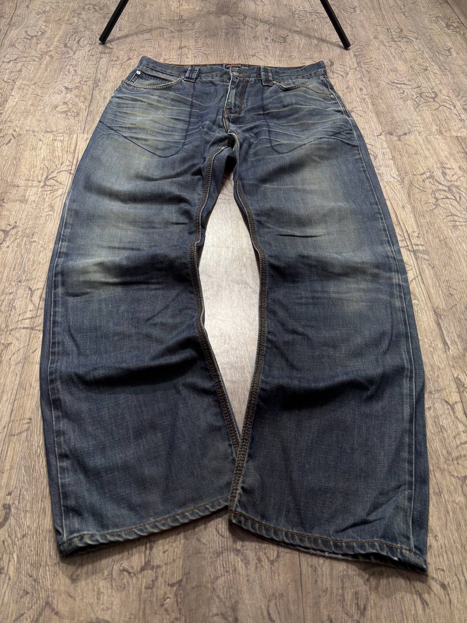 Hysteric Glamour Vintatge Flared Biker KMRII L.G.B. Vibe Stoned Jeans Size US 34 / EU 50 - 2 Thumbnail