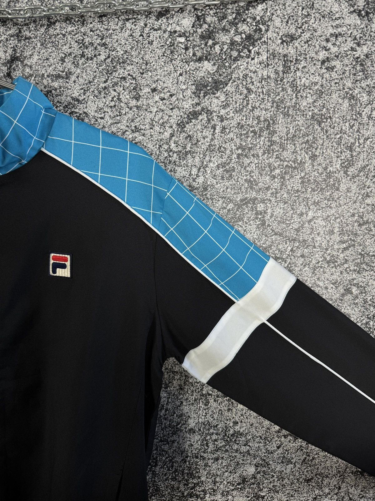 Fila Fila Track Jacket Full Zip Streetwear Tour Line Vintage Sz L Size US L / EU 52-54 / 3 - 8 Thumbnail