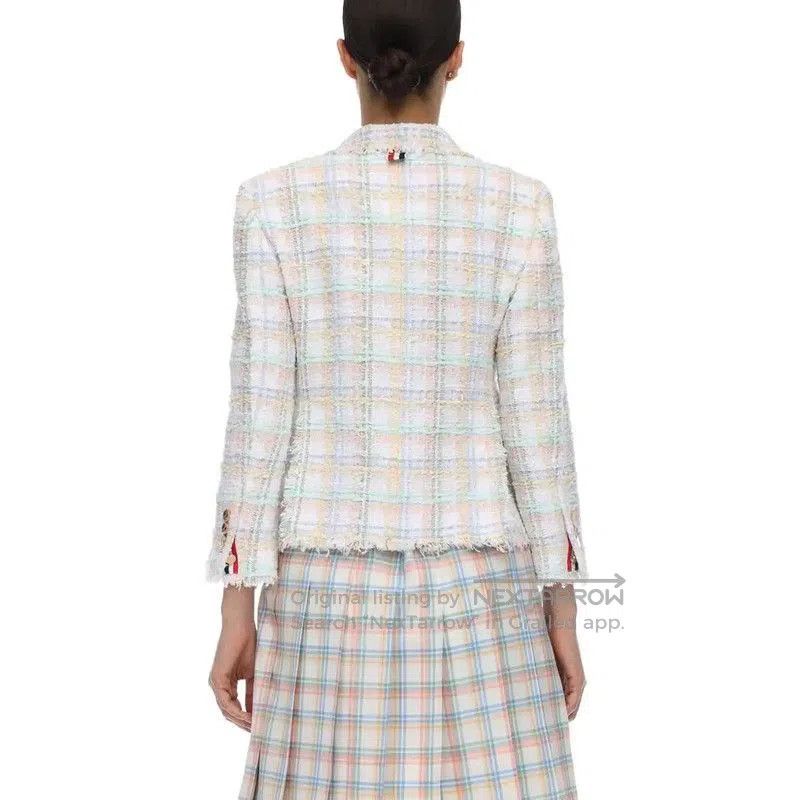 Thom Browne Thom Browne Spring Autumn Ivory Cotton Cardigan . Size M / US 6-8 / IT 42-44 - 5 Thumbnail