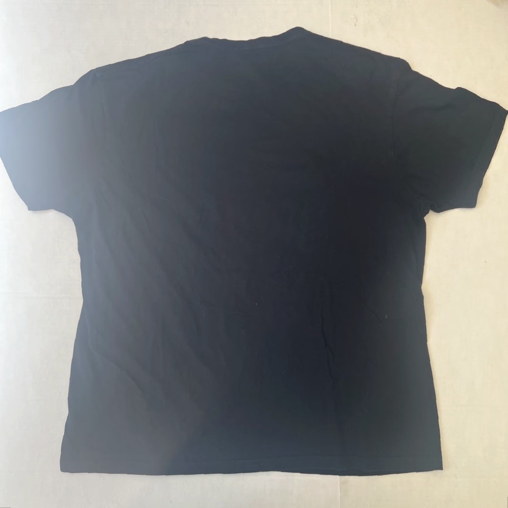 Rainbow VINTAGE Rock Station 95.5 KLOS Rainbow Outline Logo Shirt Large Black Mens T-Shirt 80s 90s Band Music Radio Logo Size US L / EU 52-54 / 3 - 4 Thumbnail