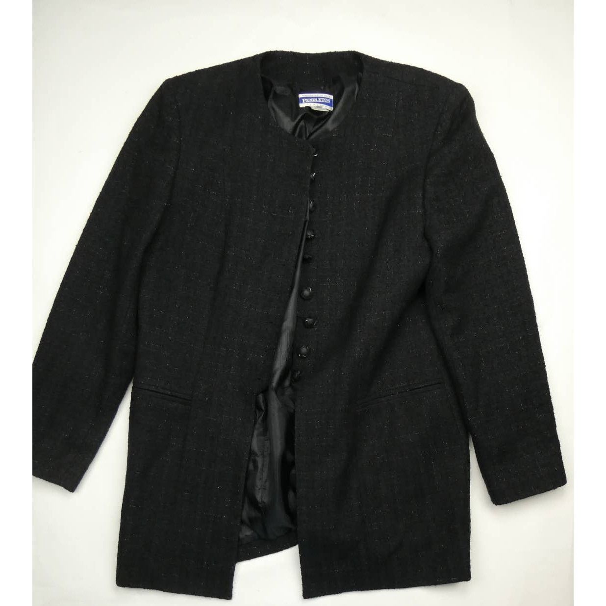 Pendleton Pendleton wool sequin dress blazer, size: 12, black Size XL / US 12-14 / IT 48-50 - 1 Thumbnail
