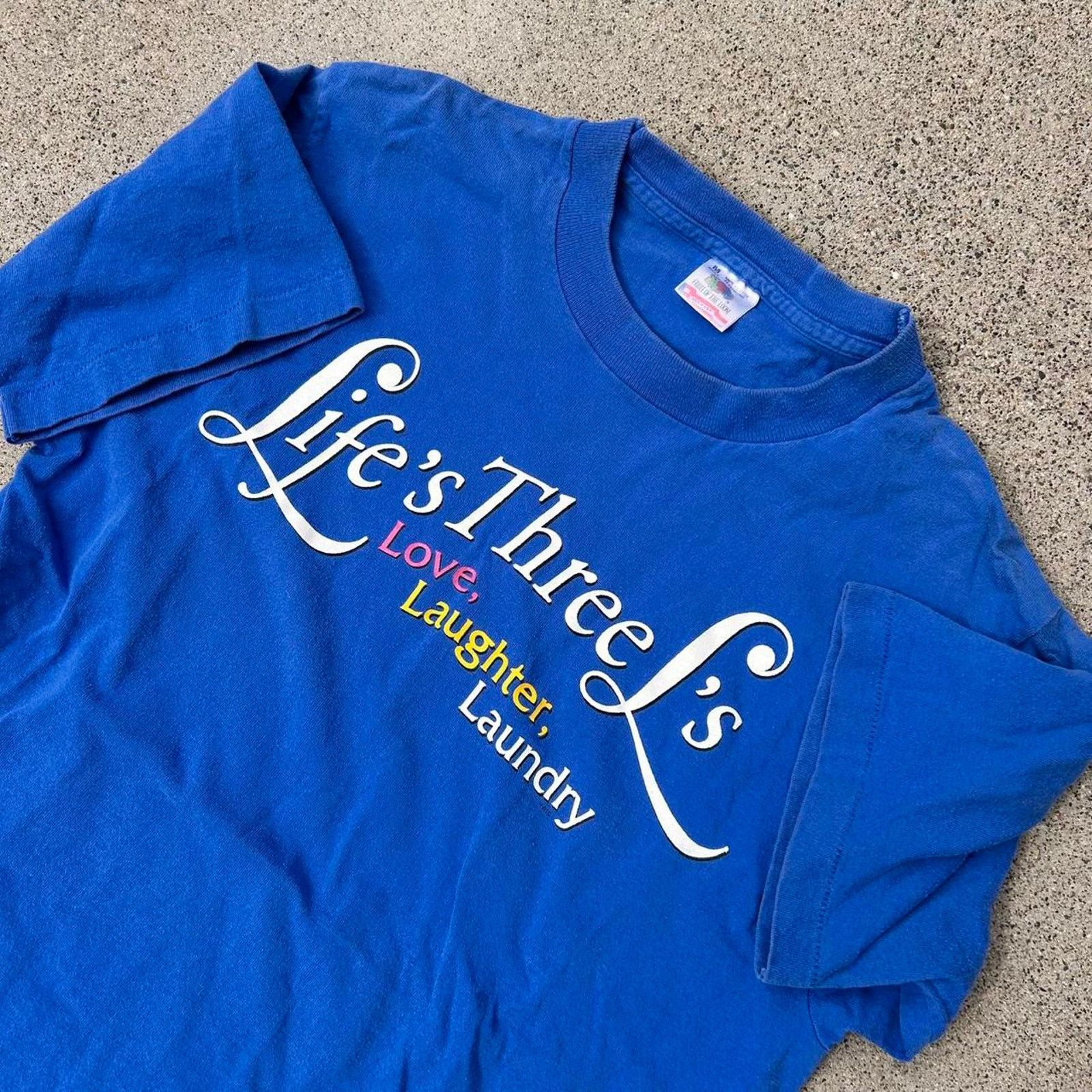 Fruit Of The Loom Vintage Single Stitch Humor Tee Grandpa Grandma Style Size US M / EU 48-50 / 2 - 1 Thumbnail