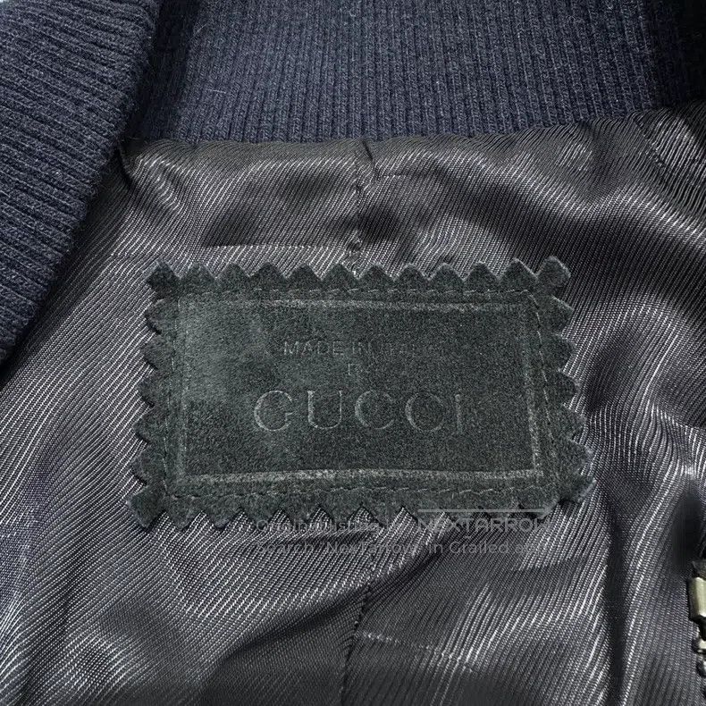 Gucci Gucci Full print embossed double G suede jacket Size US M / EU 48-50 / 2 - 2 Thumbnail
