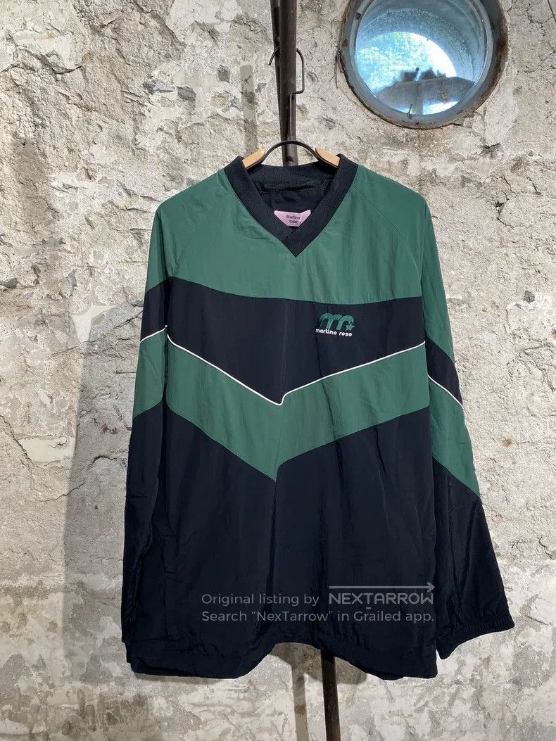Martine Rose Martine Rose 24SS Black/Green Sporty Casual Top Size US S / EU 44-46 / 1 - 1 Thumbnail