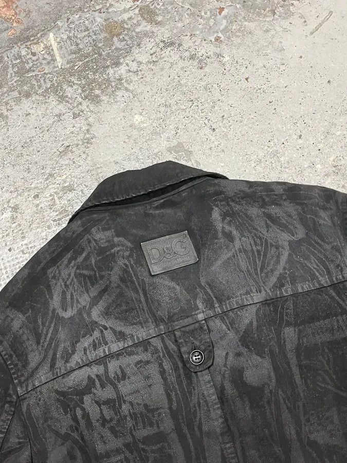 Dolce & Gabbana AW2003 Dolce & Gabbana Black Cotton Cargo Long Jacket Size US M / EU 48-50 / 2 - 8 Thumbnail