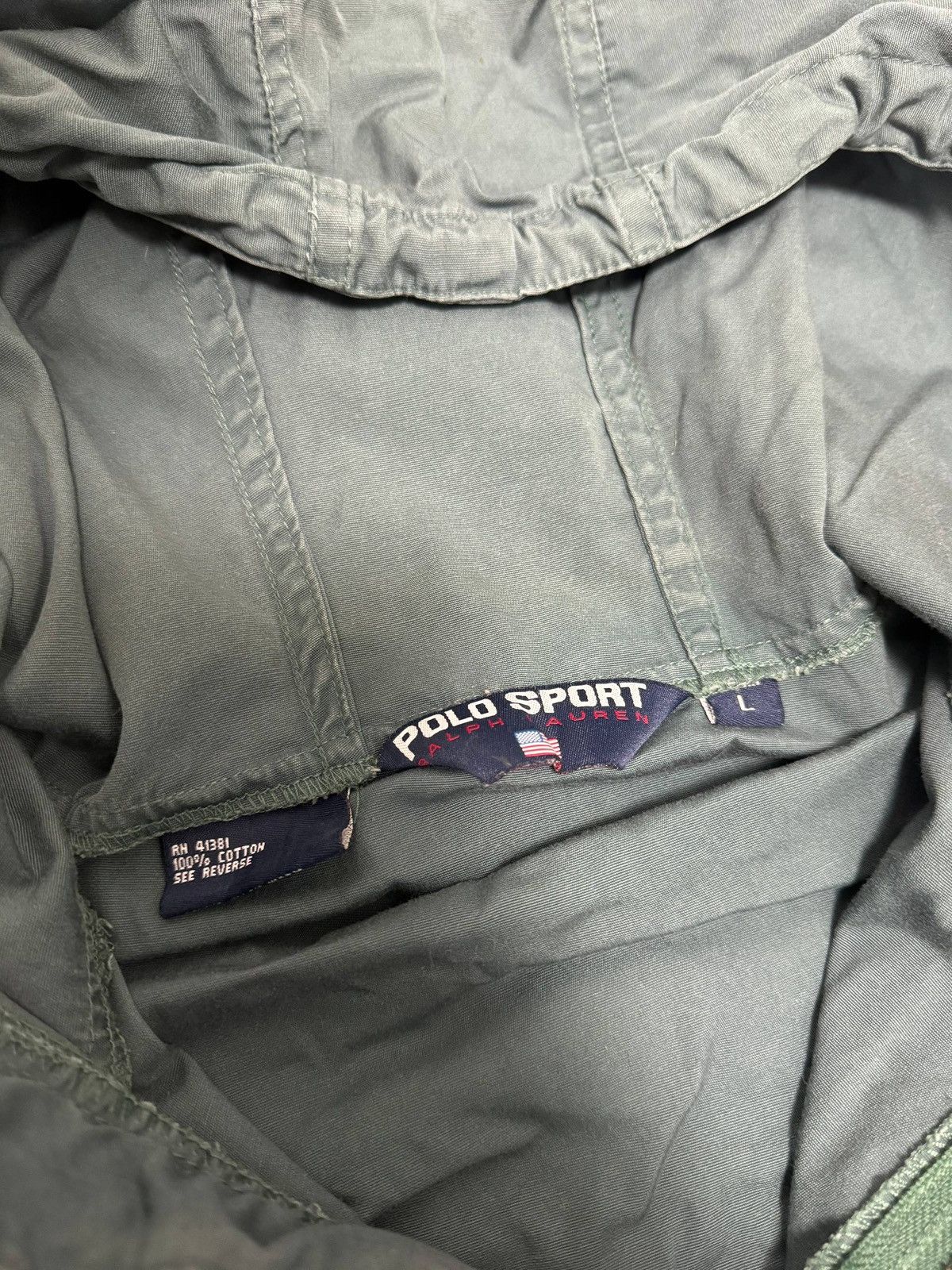 Polo Ralph Lauren vintage ralph lauren polo sport anorak Size US L / EU 52-54 / 3 - 16 Thumbnail