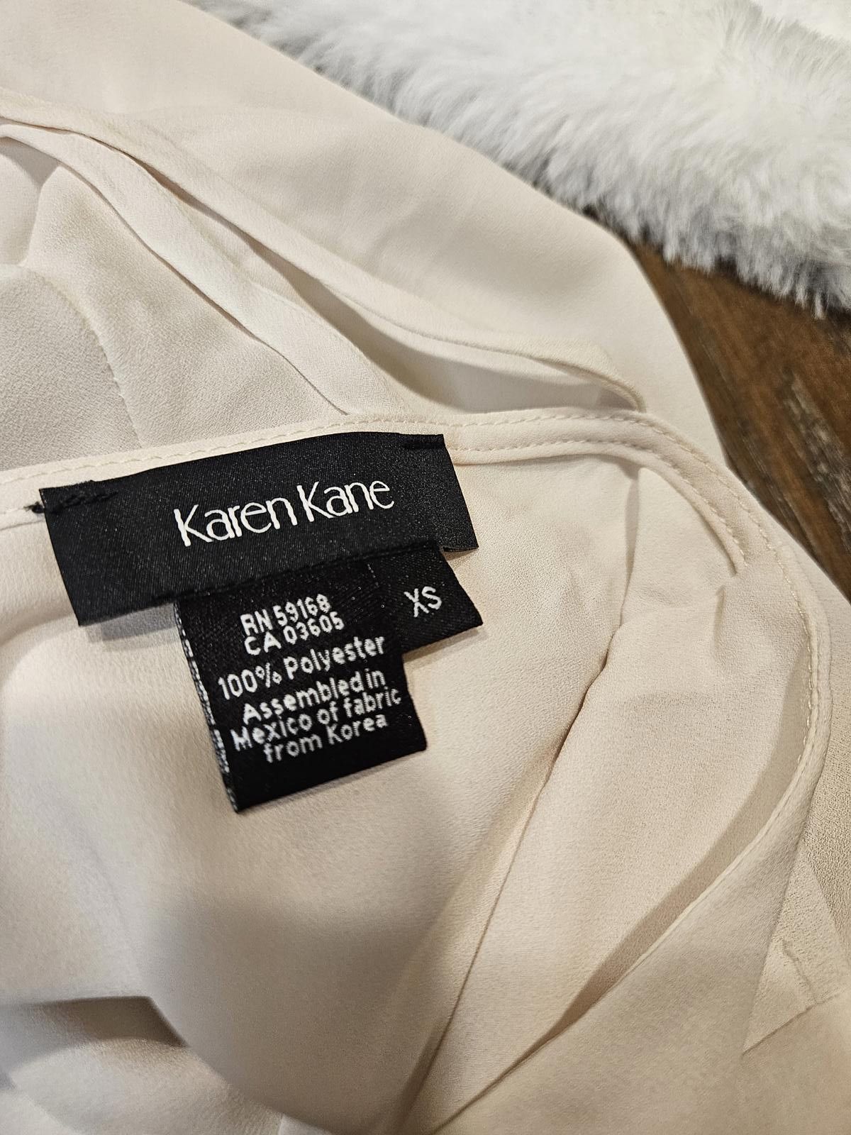 Designer Nwt Karen Kane Women's V-Neck Top with Criss-Cross Back #123 Size S / US 4 / IT 40 - 8 Thumbnail