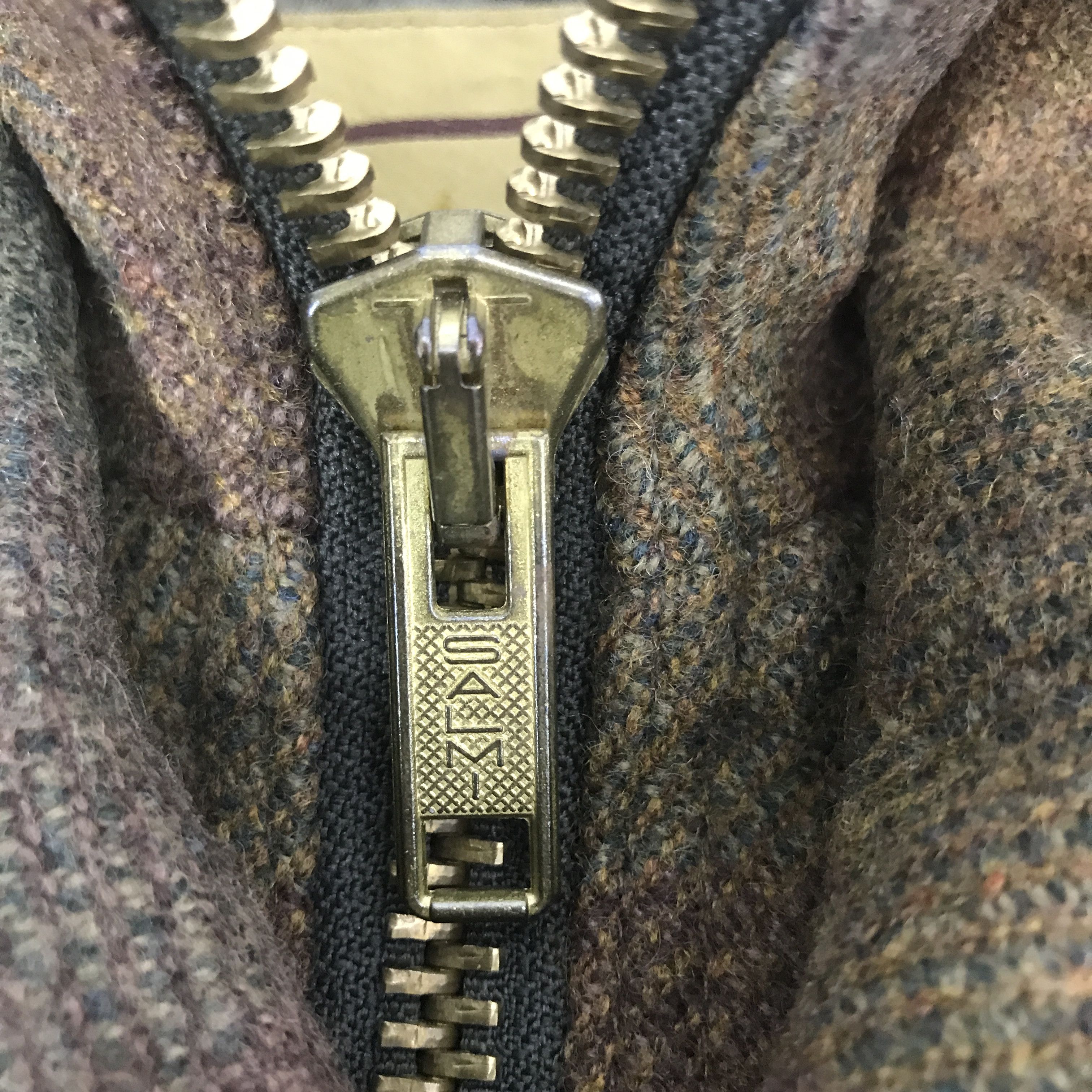 Paul Stuart Vintage Paul Stuart Wool Tartan zipper Jacket Size US S / EU 44-46 / 1 - 9 Thumbnail