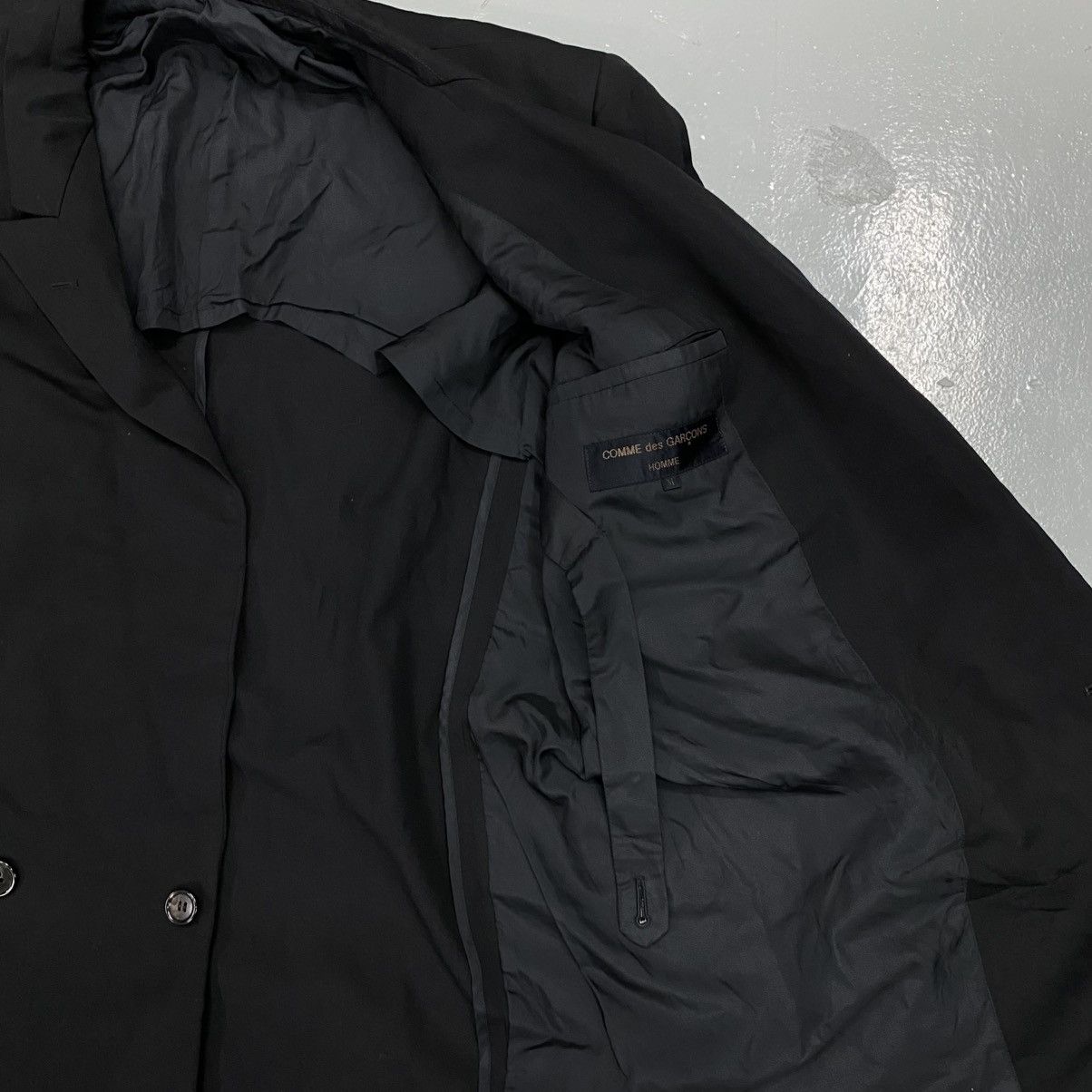 Comme des Garcons 1993 Comme Des Garcons Homme Blazer Runway Sample Archive Size 38R - 4 Thumbnail