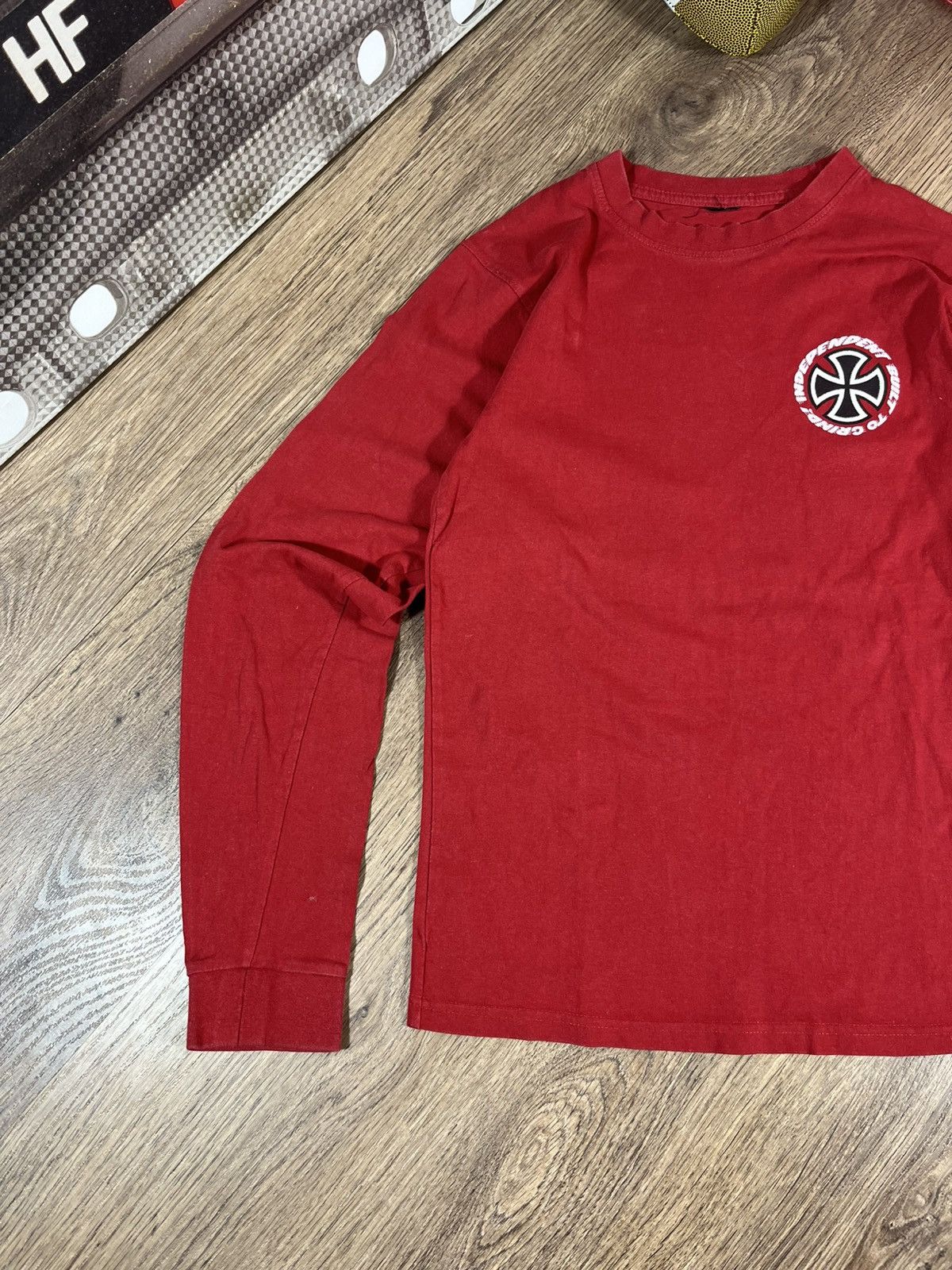 Independent Truck Co. Vintage 90s Independent Skateboard Long Sleeve Size US M / EU 48-50 / 2 - 3 Thumbnail