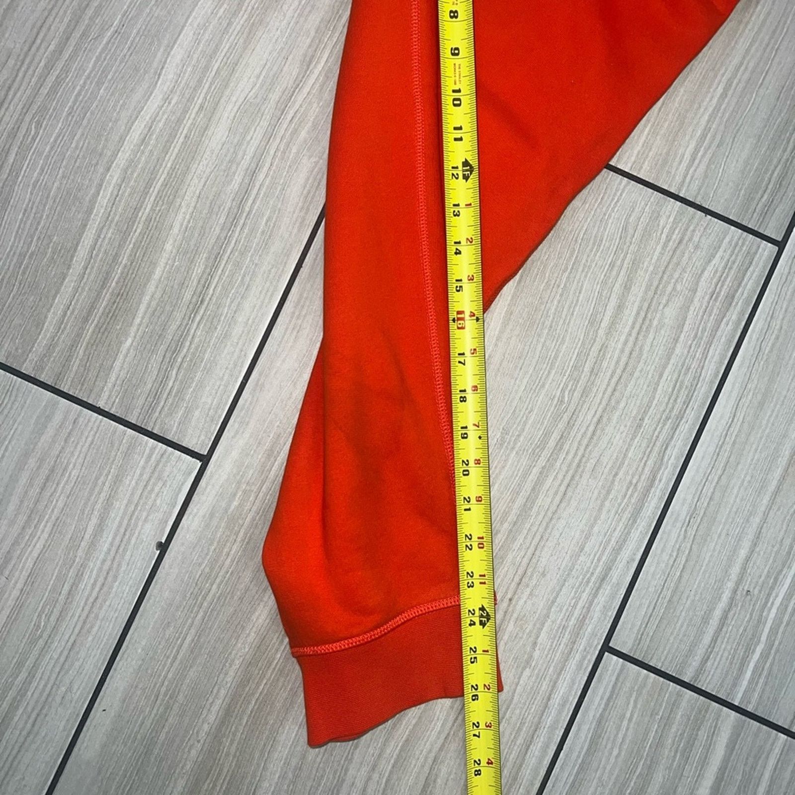 Russell Athletic Boss x Russell Athletic Orange Embroidered Joggers Size US 32 / EU 48 - 10 Thumbnail