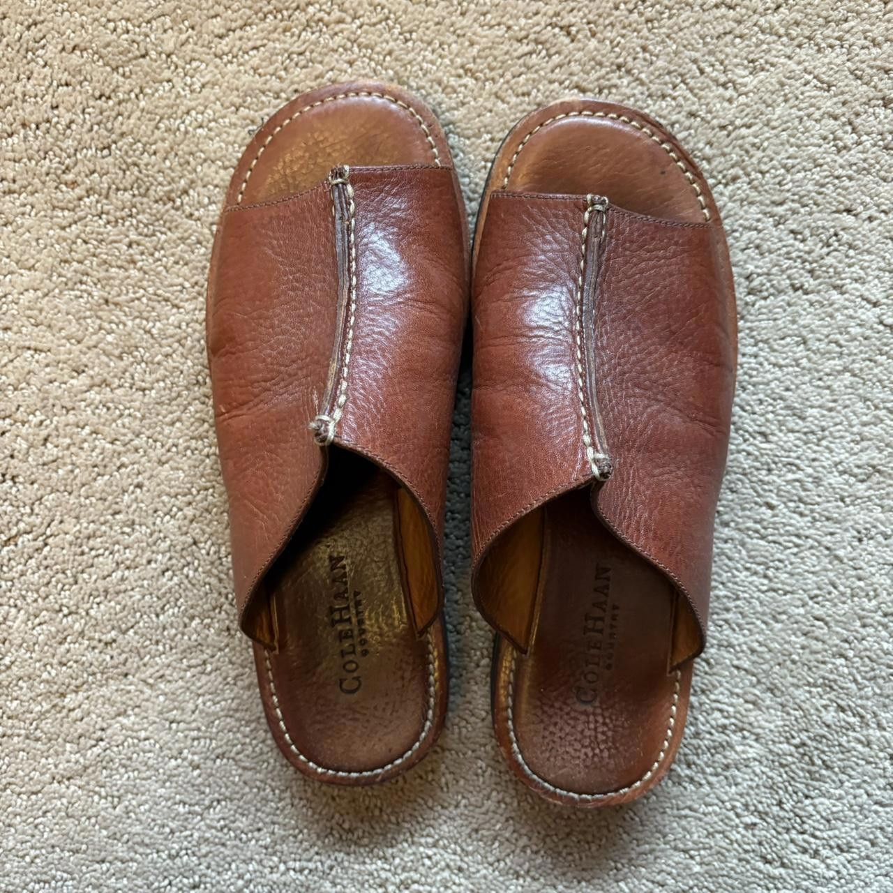 Cole Haan Cole Haan Women's Brown Sandal Size US 7.5 / IT 37.5 - 3 Thumbnail