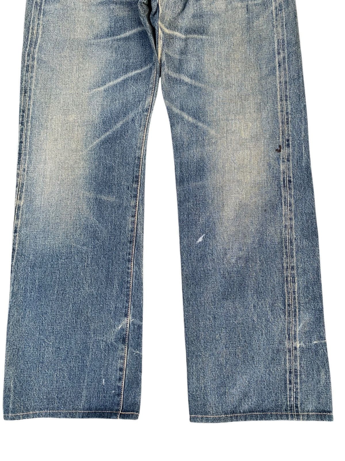 OMNIGOD VINTAGE OMNIGOD 5009 SELVEDGE JAPANESE DISTRESSED DENIM Size US 33 - 7 Thumbnail
