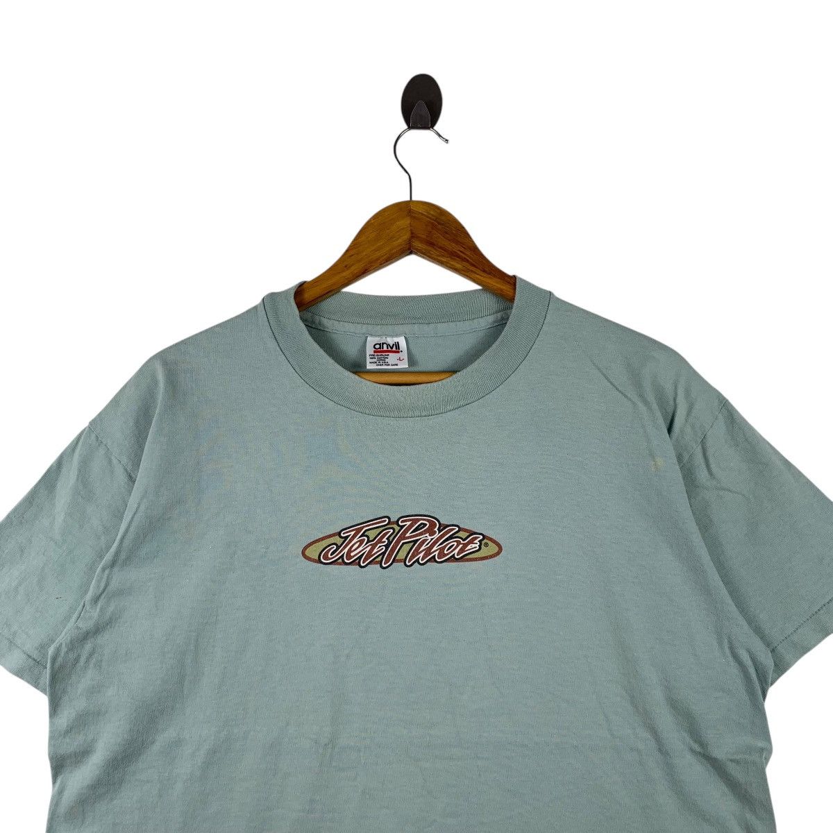 Vintage Vintage JET PILOT Surfboard Surfing Hawaii Big Logo T-Shirt Size US L / EU 52-54 / 3 - 3 Thumbnail