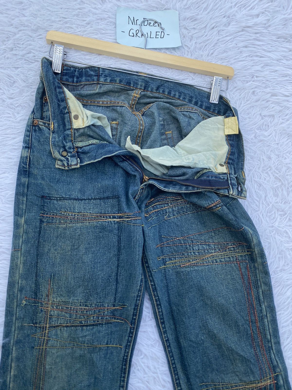 Hysteric Glamour Rare Vintage Hysteric Glamour Nice Design Kinky Jeans Size 27" / US 4 / IT 40 - 9 Thumbnail