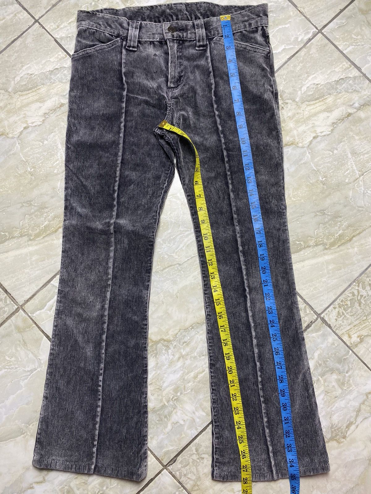 If Six Was Nine 5TH STREET Flare Corduroy Pants Size 30" / US 8 / IT 44 - 10 Thumbnail