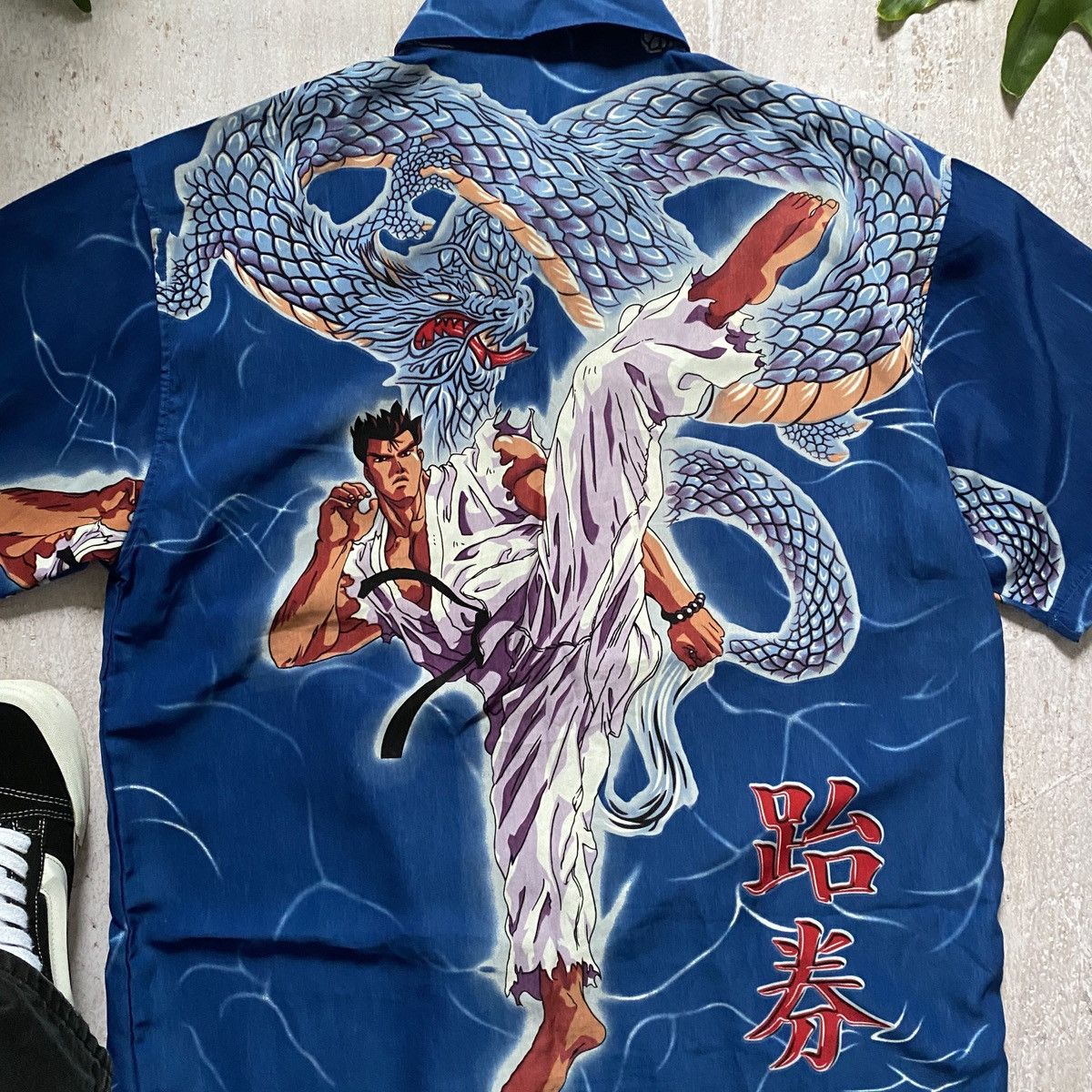 Japanese Brand VINTAGE ANIME BOXY SHIRT TEKKEN STYLE CRAZY HAWAII 174 Size US XL / EU 56 / 4 - 6 Thumbnail