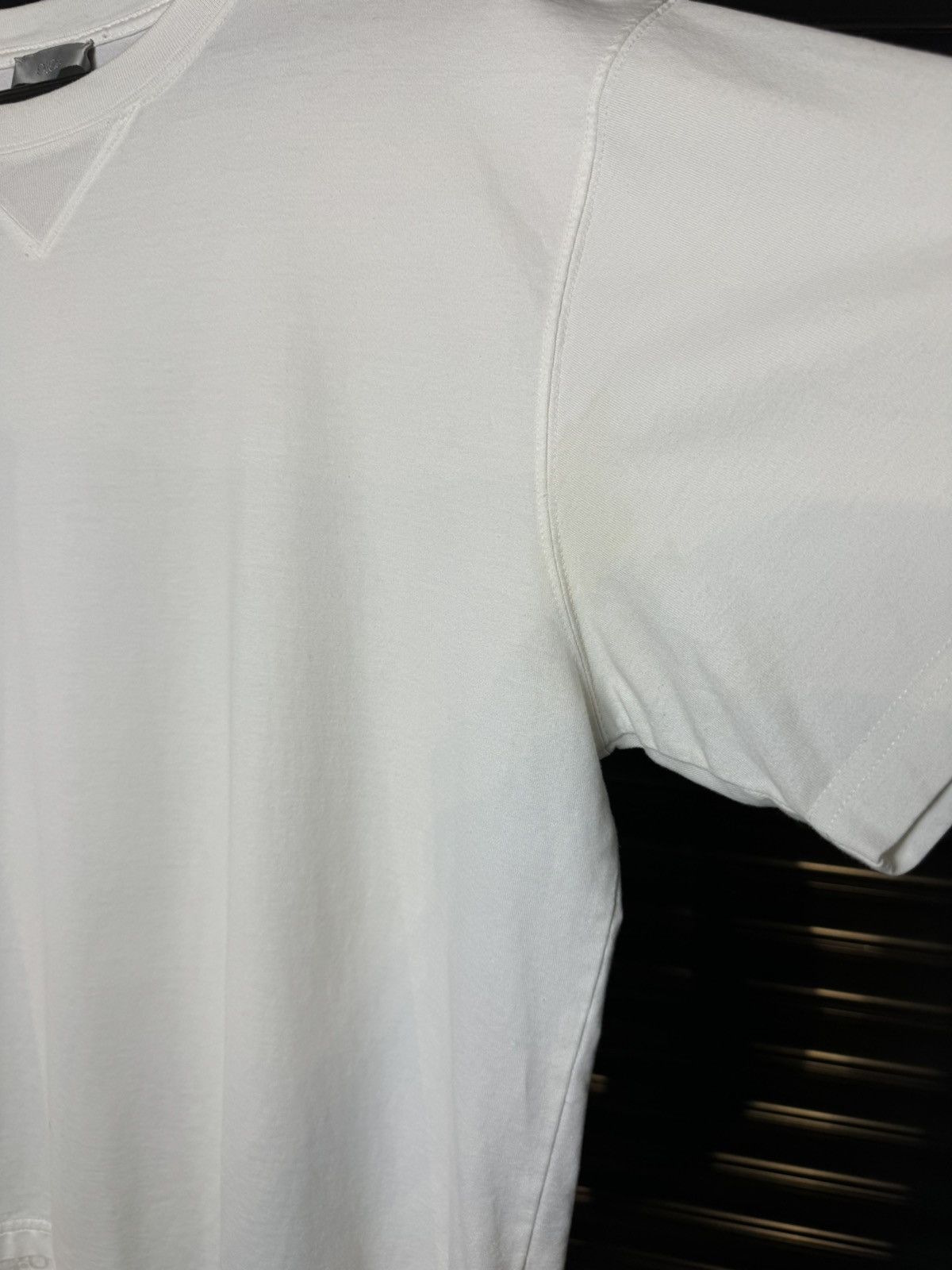 Dior Dior White Monogram Oblique Jacquard Layered Silk Tee - XXL Size US XXL / EU 58 / 5 - 3 Thumbnail
