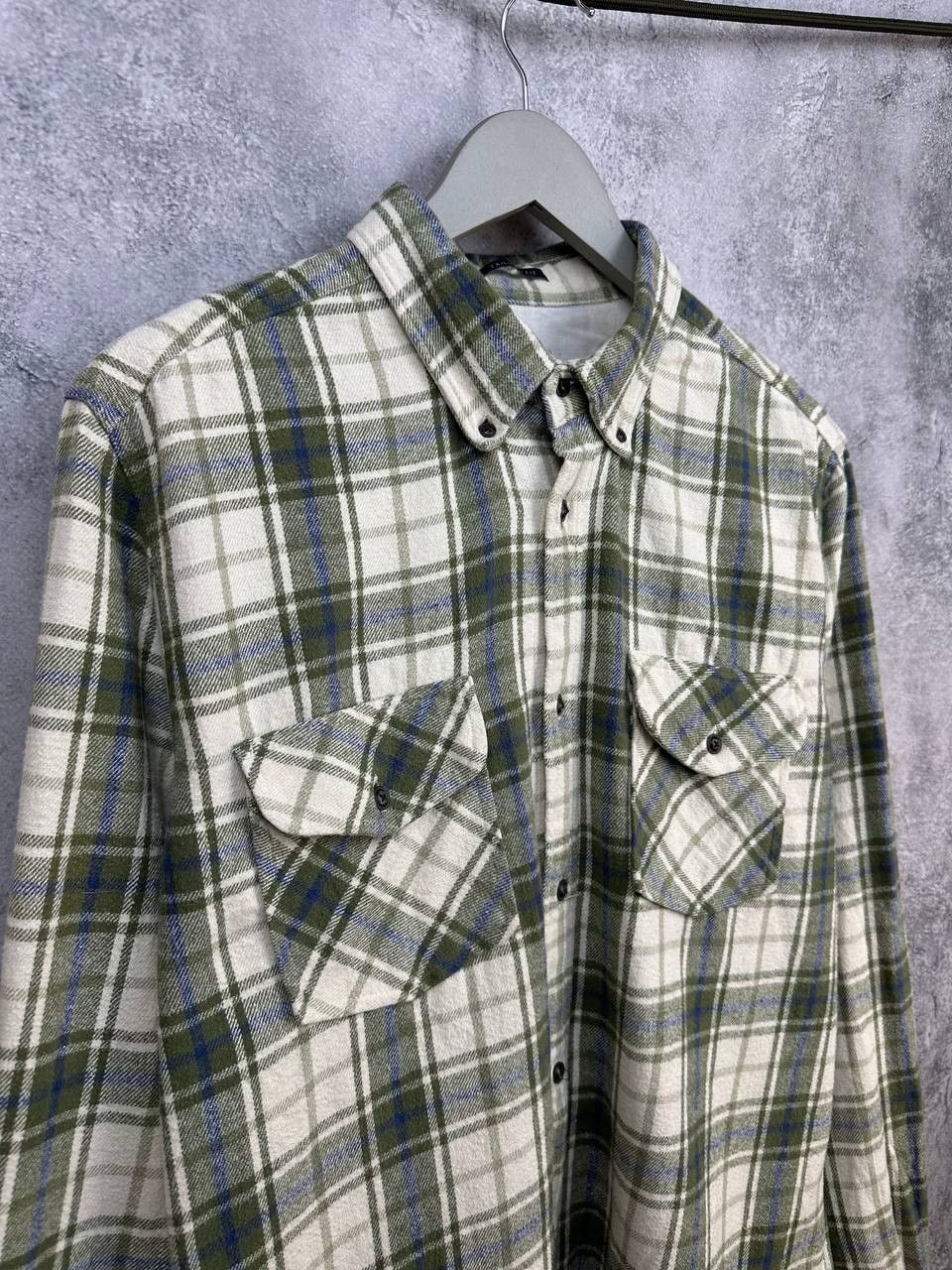 Barbour Barbour International Steve McQueen Plaid Flannel Shirt Size US L / EU 52-54 / 3 - 3 Thumbnail
