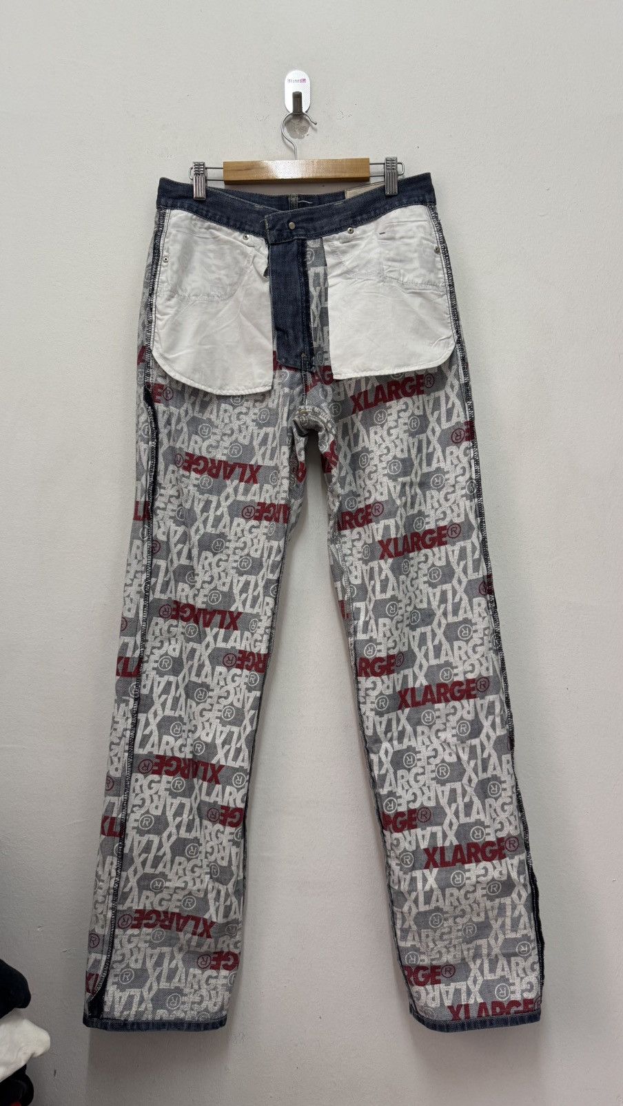 Xlarge 2000s Xlarge Poem Selvedge Denim Jeans Pants y2k Size US 30 / EU 46 - 1 Thumbnail